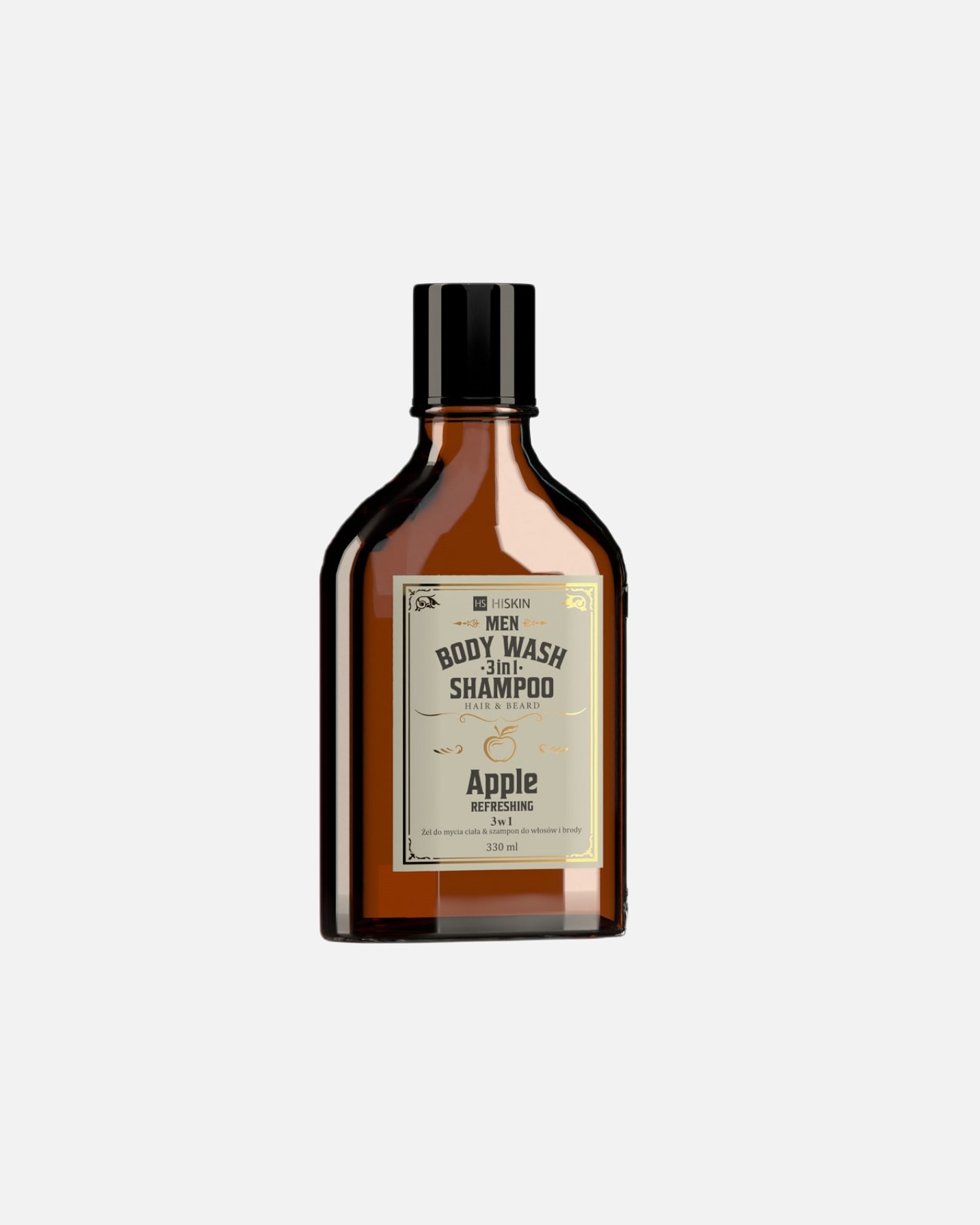 Żel do ciała dla Mężczyzna Hiskin Men Whisky Apple 330 ml