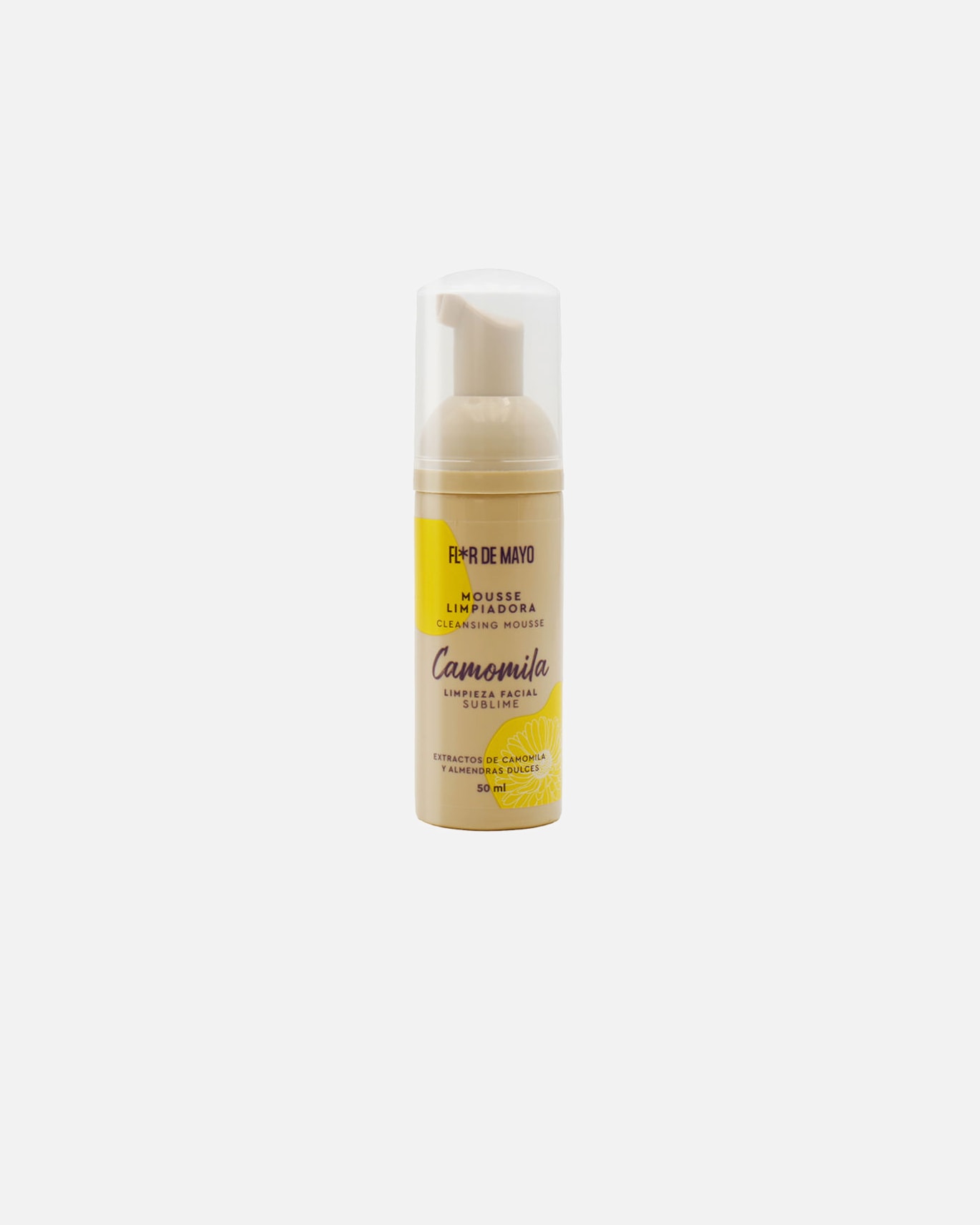dla Unisex Flor de Mayo Pianka oczyszczająca SUBLIME CHAMOMILE 50 ml