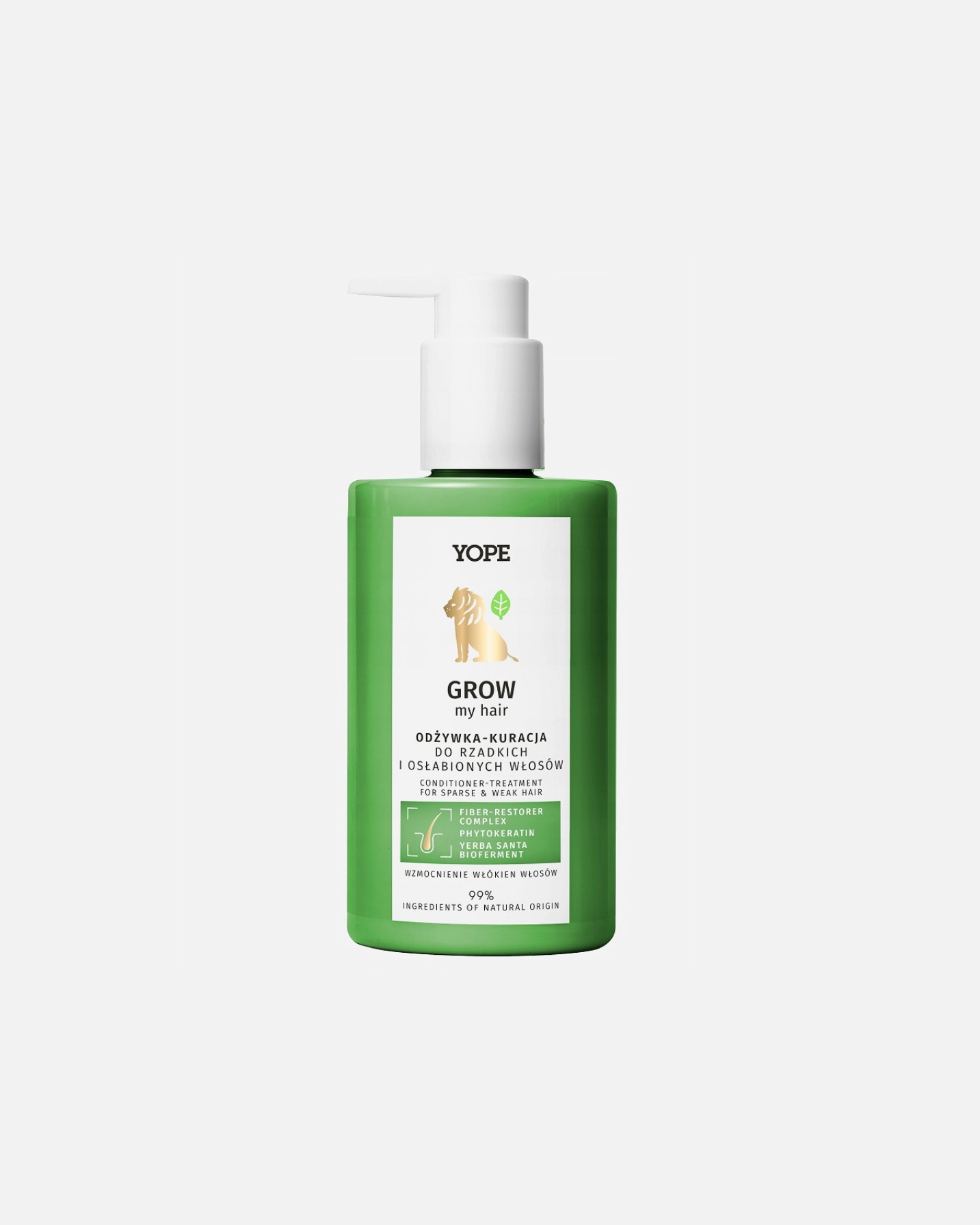 Odżywka do włosów do spłukiwania dla Unisex Yope Grow My Hair 300 ml