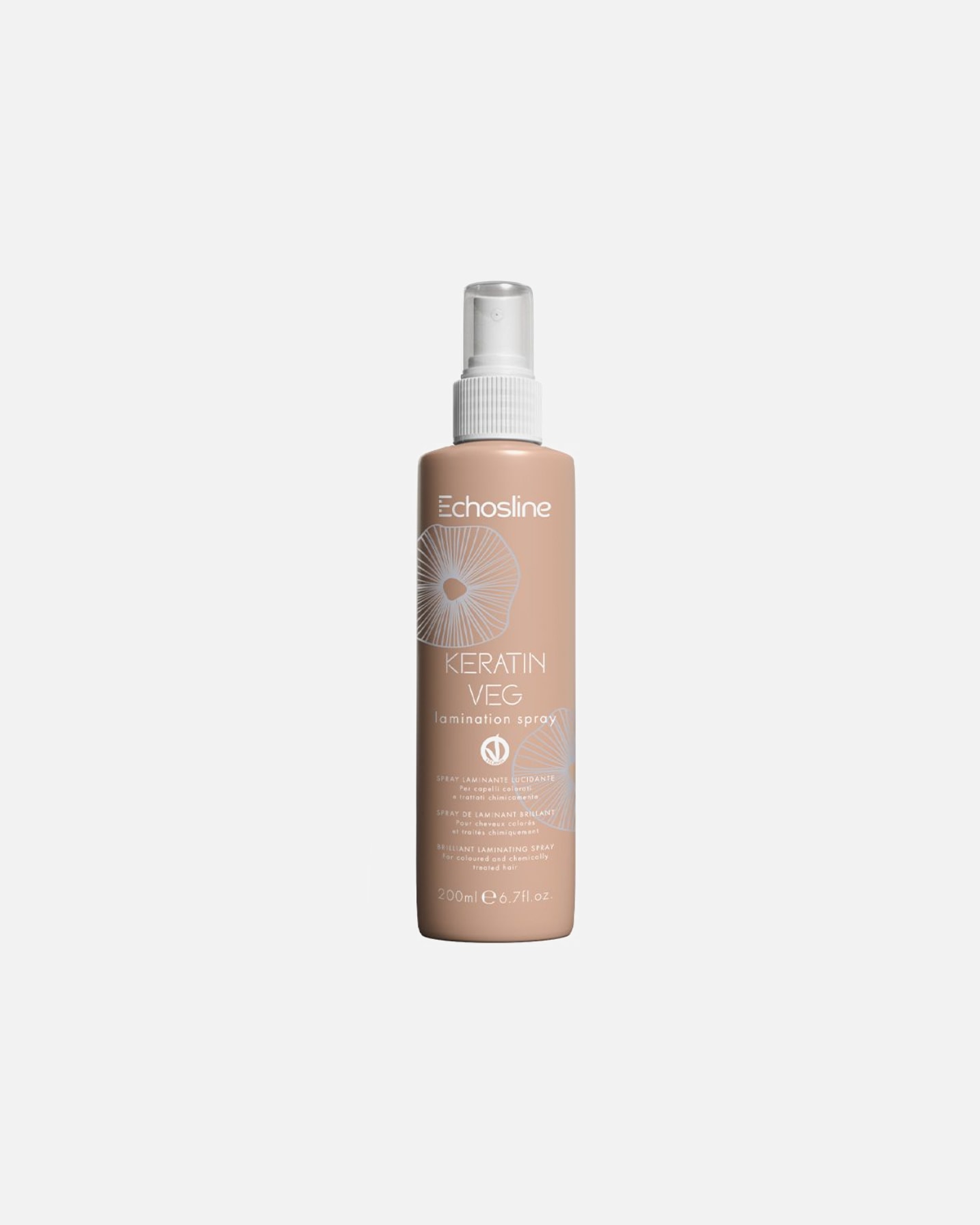 Mgiełka zapachowa do włosów dla Kobieta Echosline Keratin Veg 200 ml