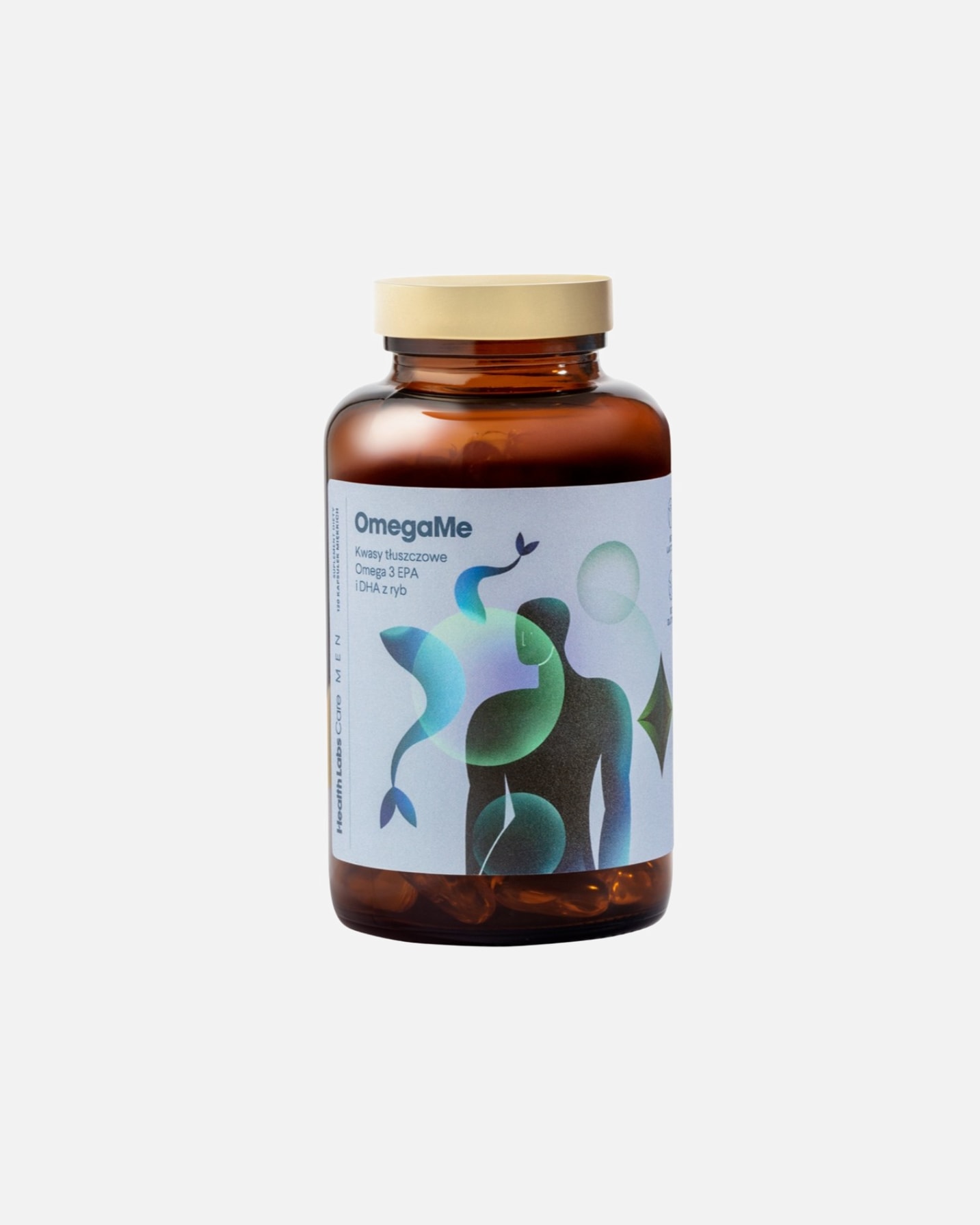 Suplement diety dla Mężczyzna Health Labs Care OmegaMe Men 120 szt