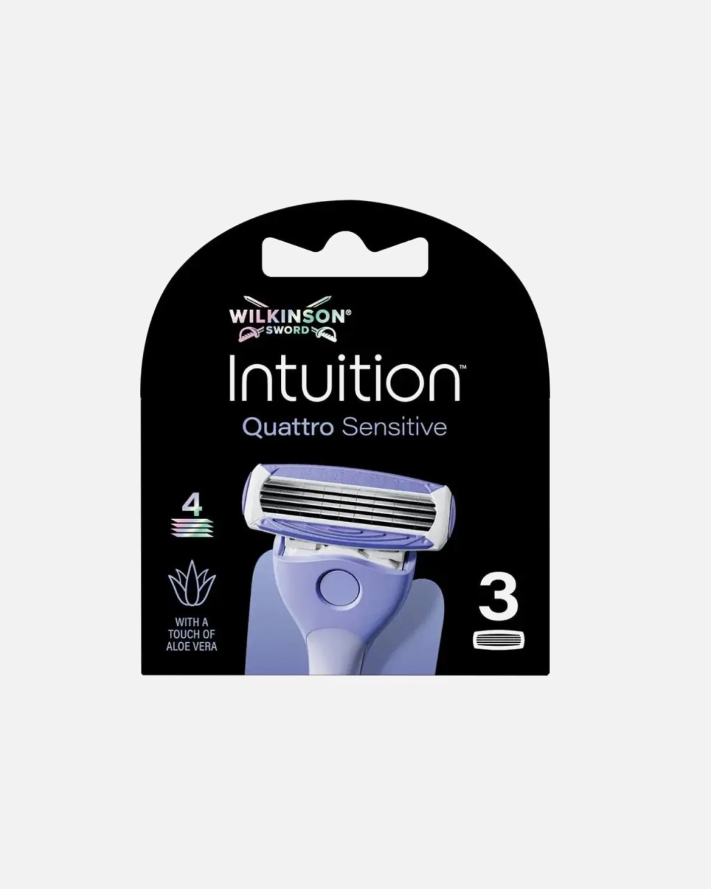 Brzytwa dla Kobieta Wilkinson Intuition Quattro Sensitive 1 sztuka