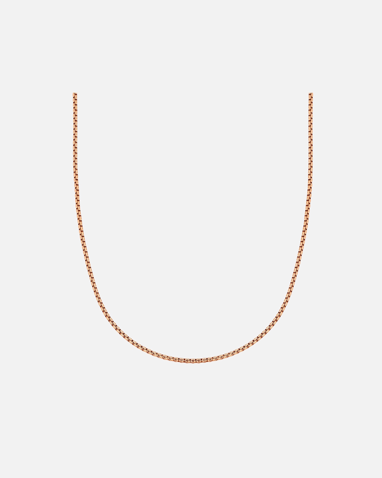 Naszyjnik dla Kobieta Naszyjnik ze stali nierdzewnej w kolorze Rózowego zlota 40,0 cm Basiskette + 5,0 cm Verlängerung