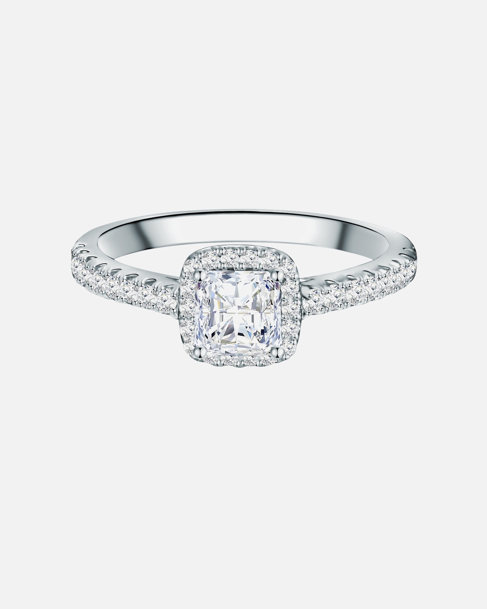 Pierścionek dla Kobieta Trilani Srebrny pierścionek srebro wysokiej próby Cyrkonia srebrny 54