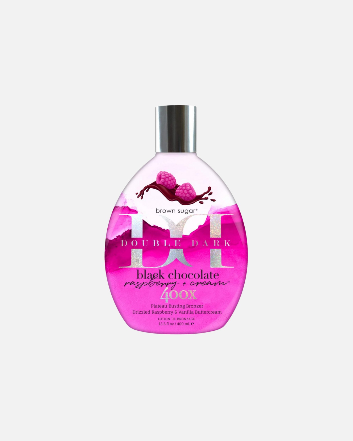 Samoopalacz dla Unisex Brown Sugar Default Brand Line Bronzer do opalania z kompleksem 400X i ekstraktem malin 400 ml