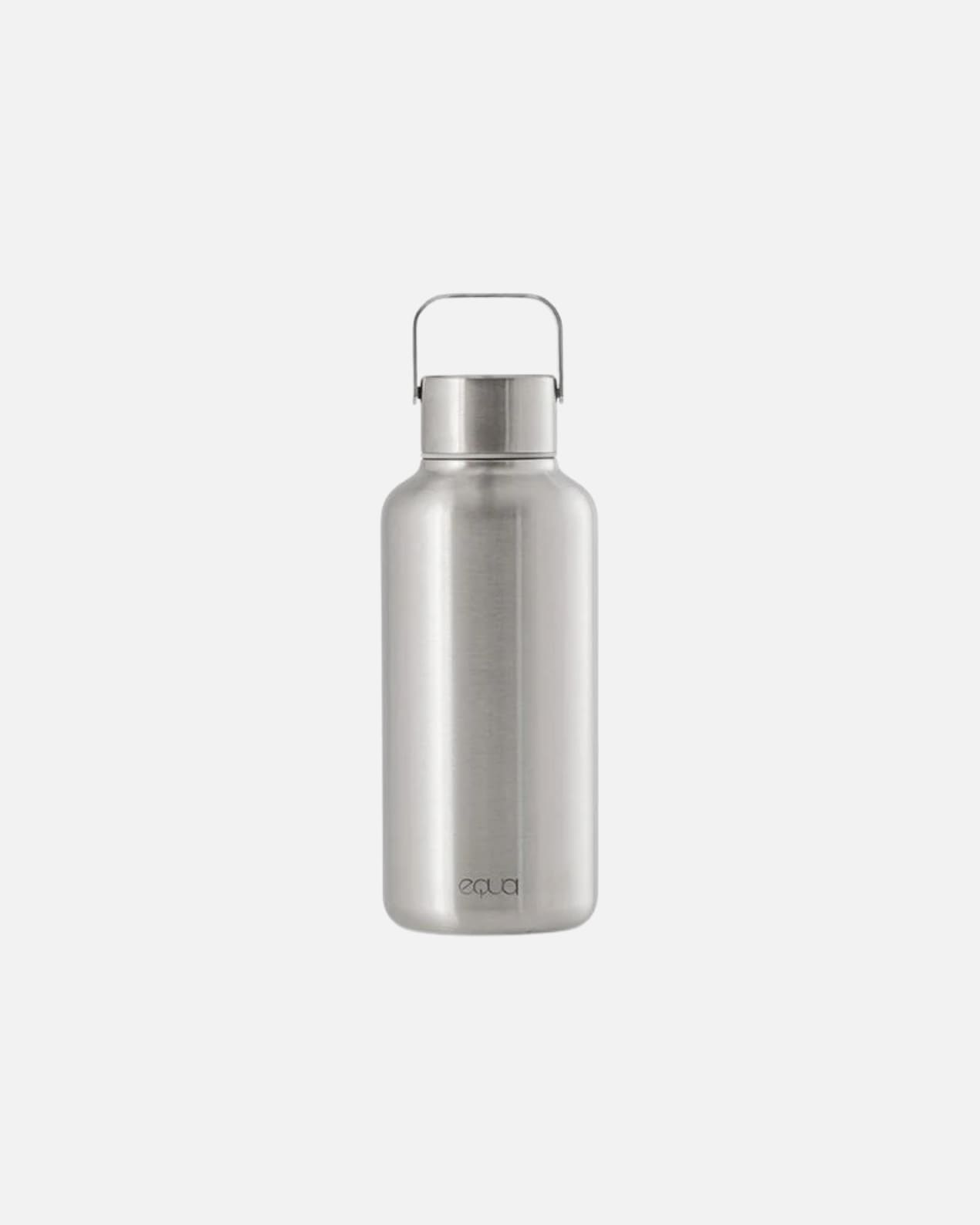 Bidon dla Unisex EQUA Butelka do wody Timeless, 600 ml Steel