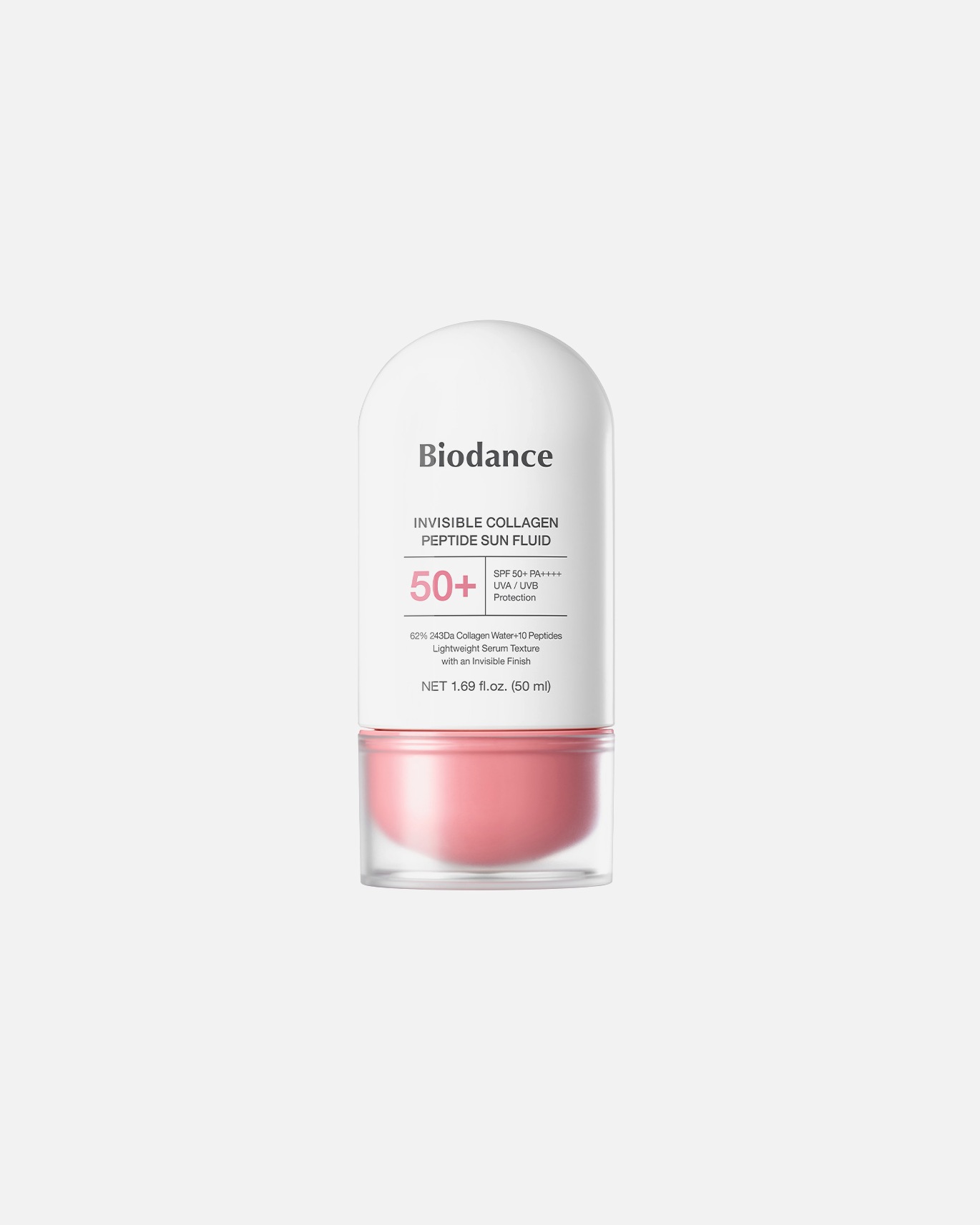 Krem do opalania dla Unisex Biodance Default Brand Line Invisible Collagen Peptide Sun Fluid 50 ml