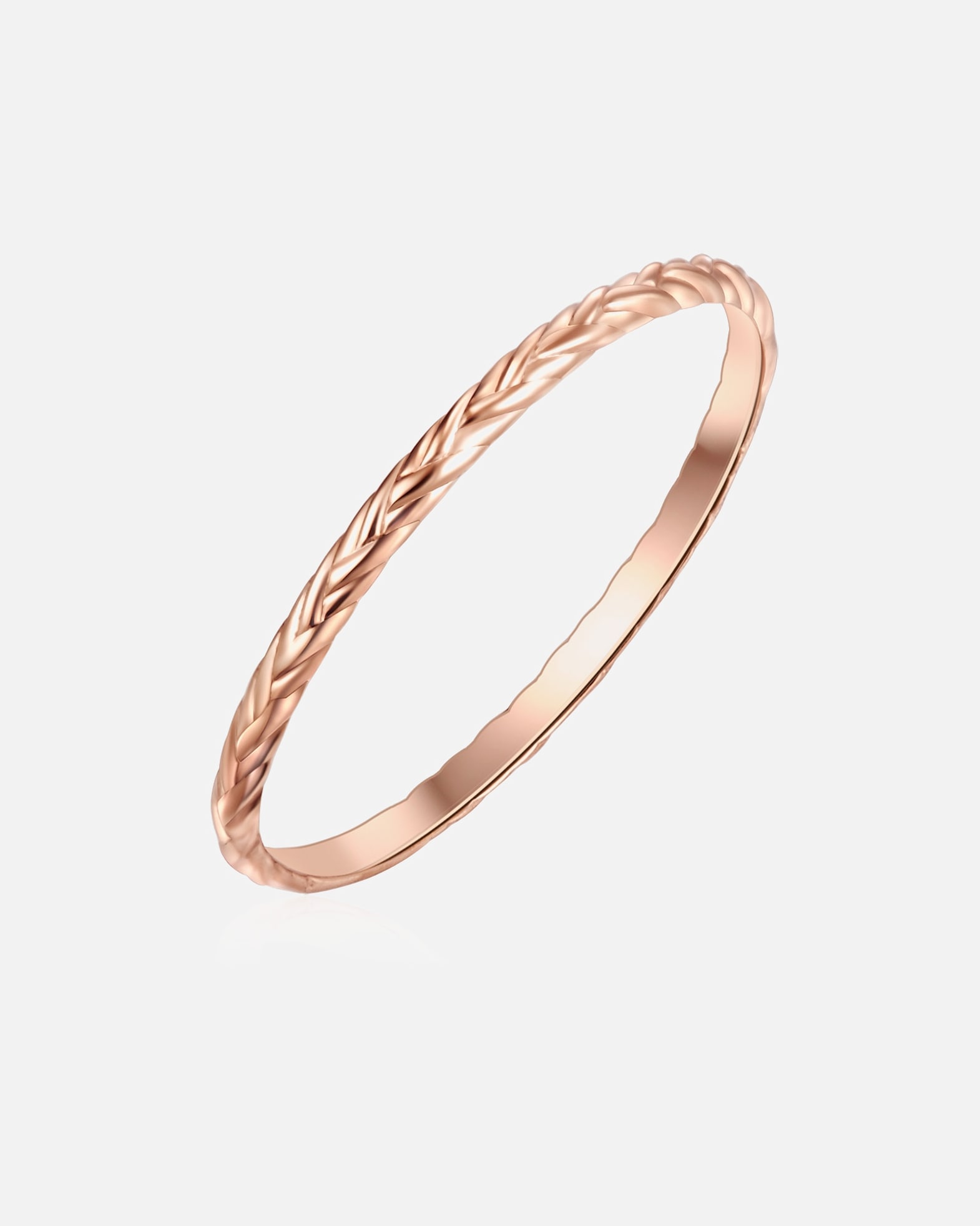 Pierścionek dla Kobieta Glanzstücke München Srebrny pierścionek srebro wysokiej próby różowe złoto 48