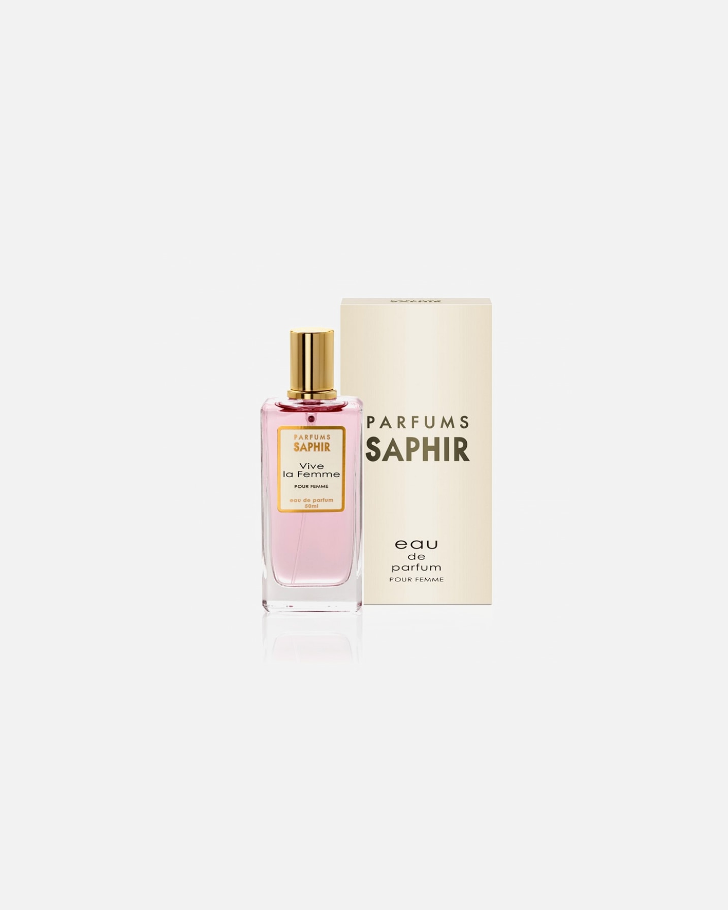 Woda perfumowana dla Kobieta Saphir Parfum Vive la Femme 50 ml