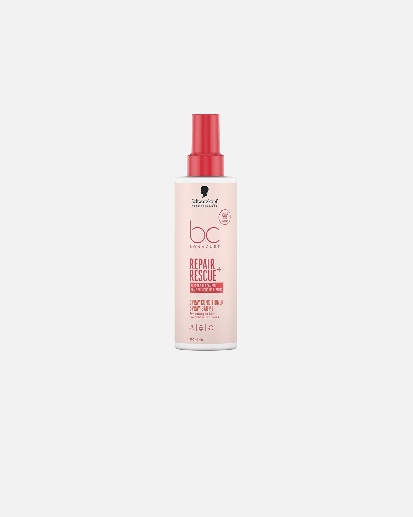 Odżywki bez spłukiwania dla Unisex Schwarzkopf Professional BC BONACURE Repair Rescue Arginine Spray Conditioner 200 ml