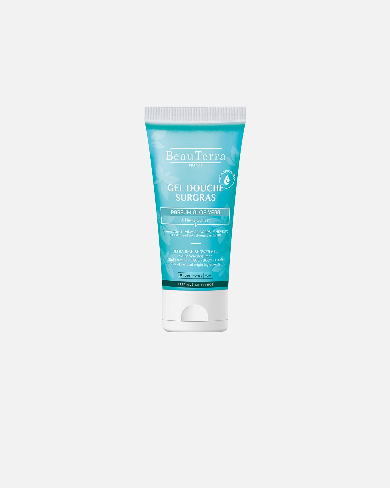 Żel pod prysznic dla Unisex Żel pod prysznic ALOE VERA 100 ml