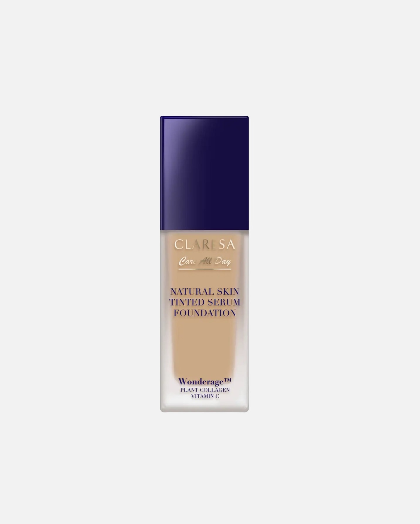 Podkład dla Kobieta Claresa Natural Skin Tinted Serum Foundation 2WO Medium Olive