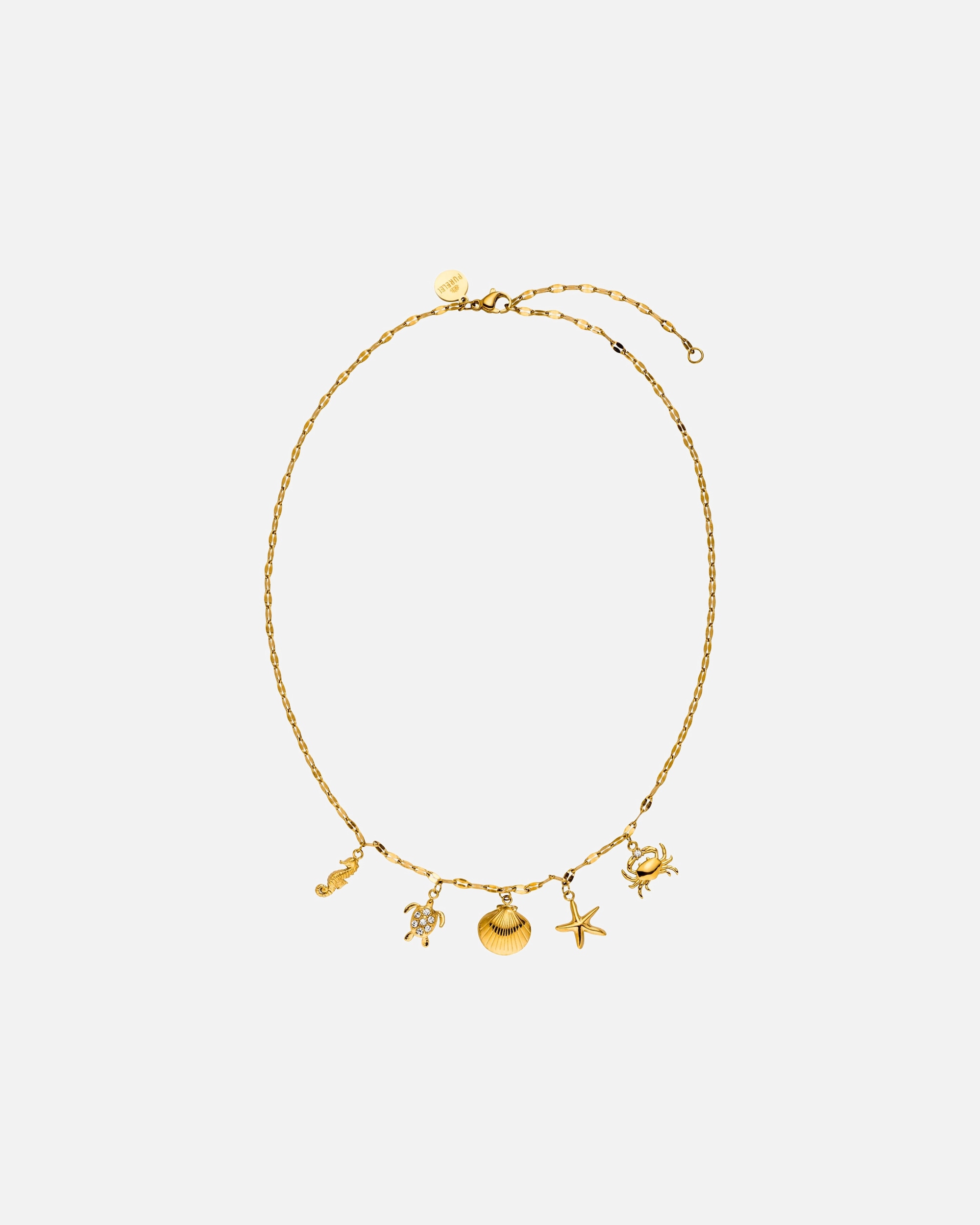 Naszyjnik dla Kobieta Purelei Purelei Naszyjnik Underwater World Złoto