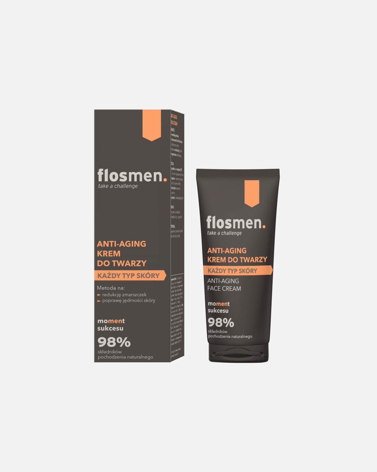 Krem do twarzy dla Mężczyzna Floslek Flosmen Anti-Aging 50 ml