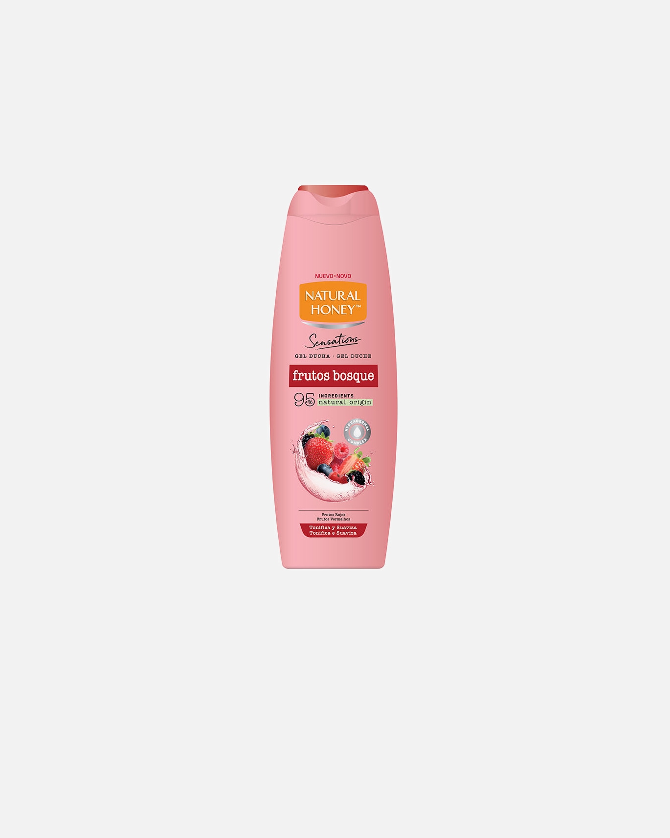 Żel pod prysznic dla Unisex Natural Honey Żel pod prysznic FOREST FRUITS 650 ml