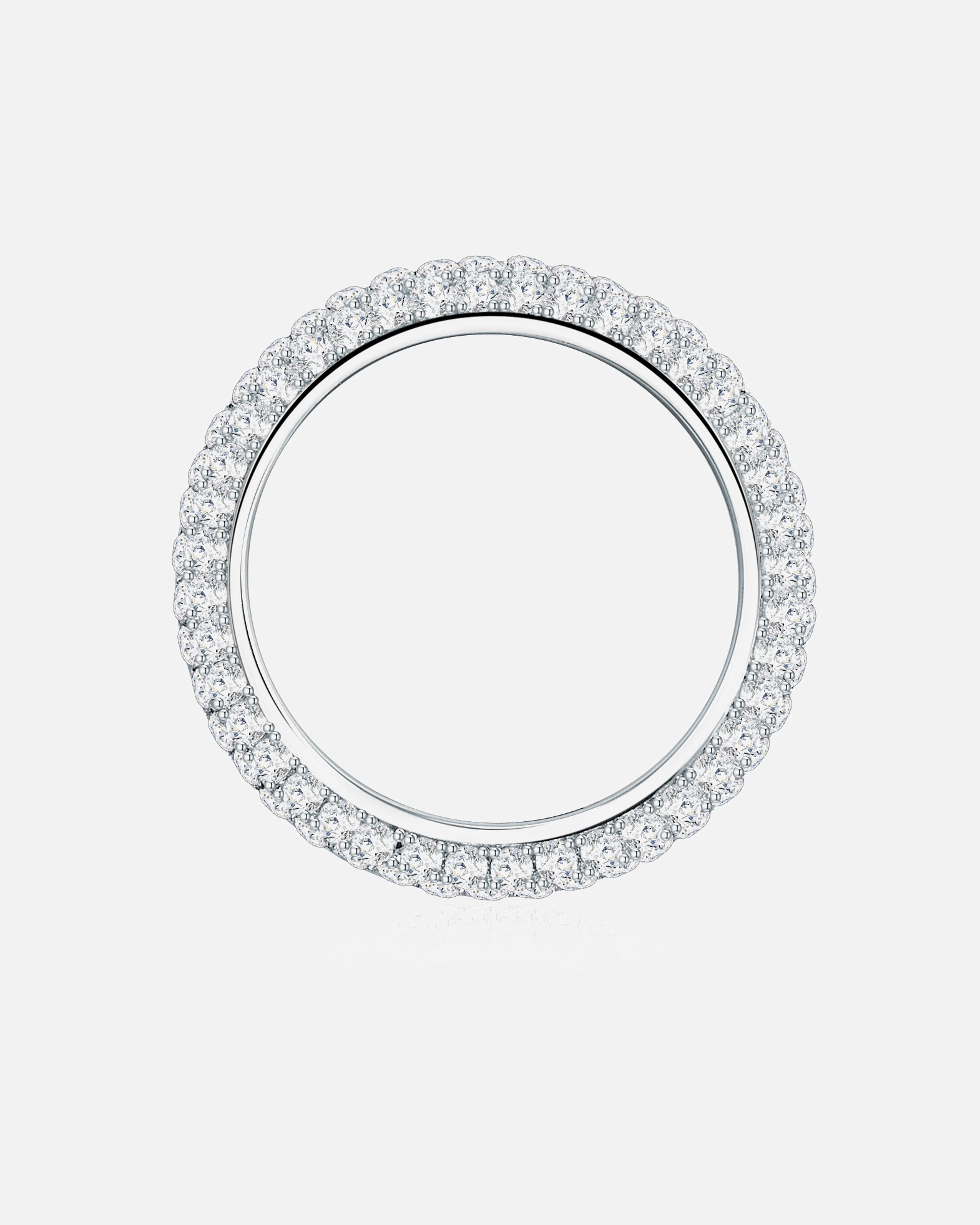 Pierścionek dla Kobieta Trilani Srebrny pierścionek srebro wysokiej próby Cyrkonia srebrny 48