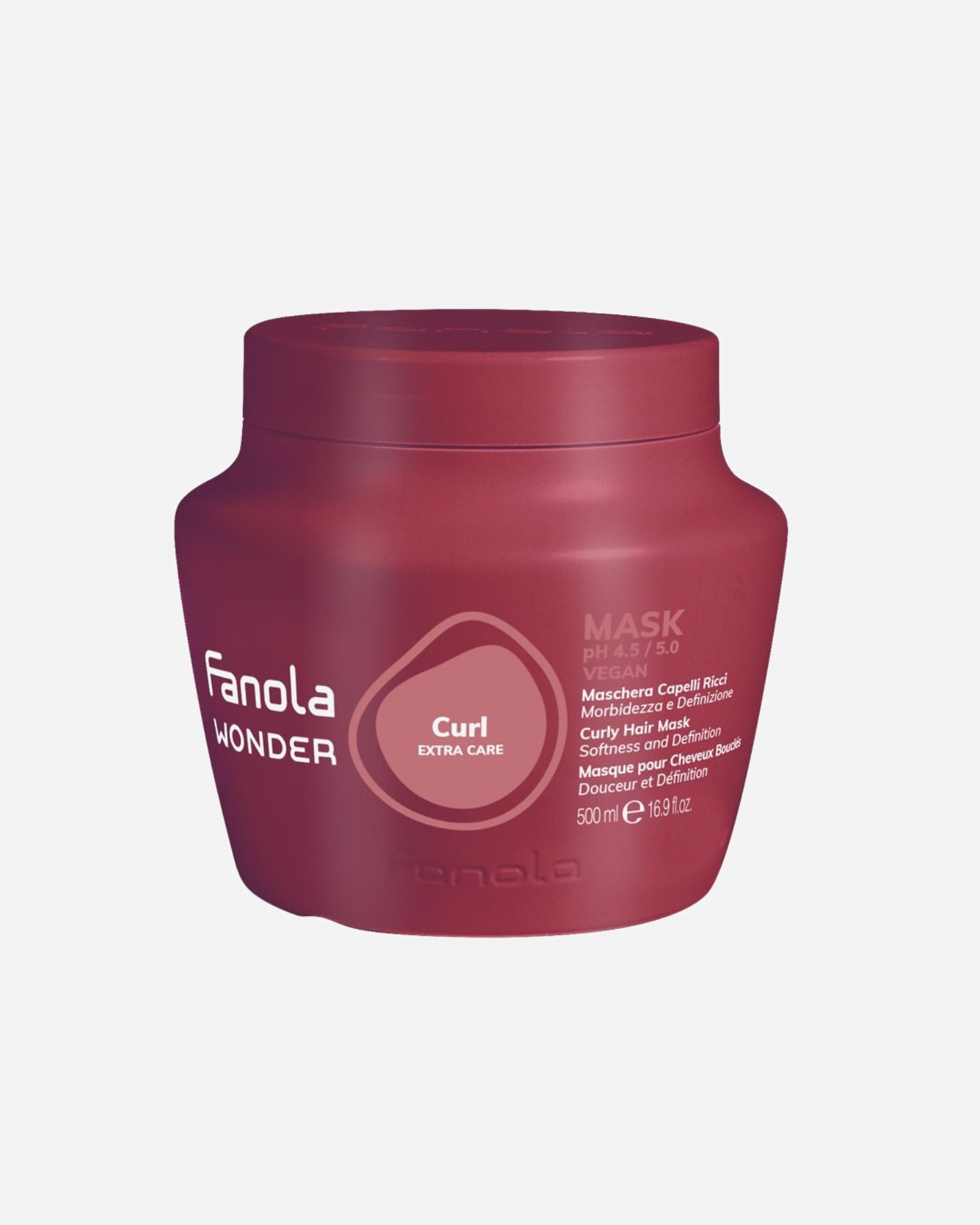 Maska do włosów dla Kobieta Fanola Wonder Curl Extra Care 500 ml