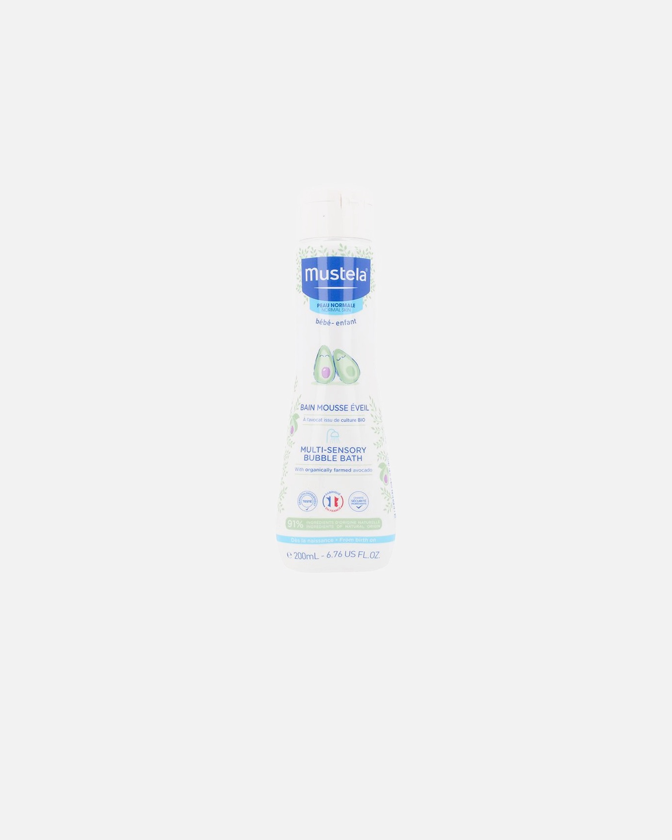 Żel pod prysznic dla dzieci dla Unisex Mustela Normal Skin 200 ml