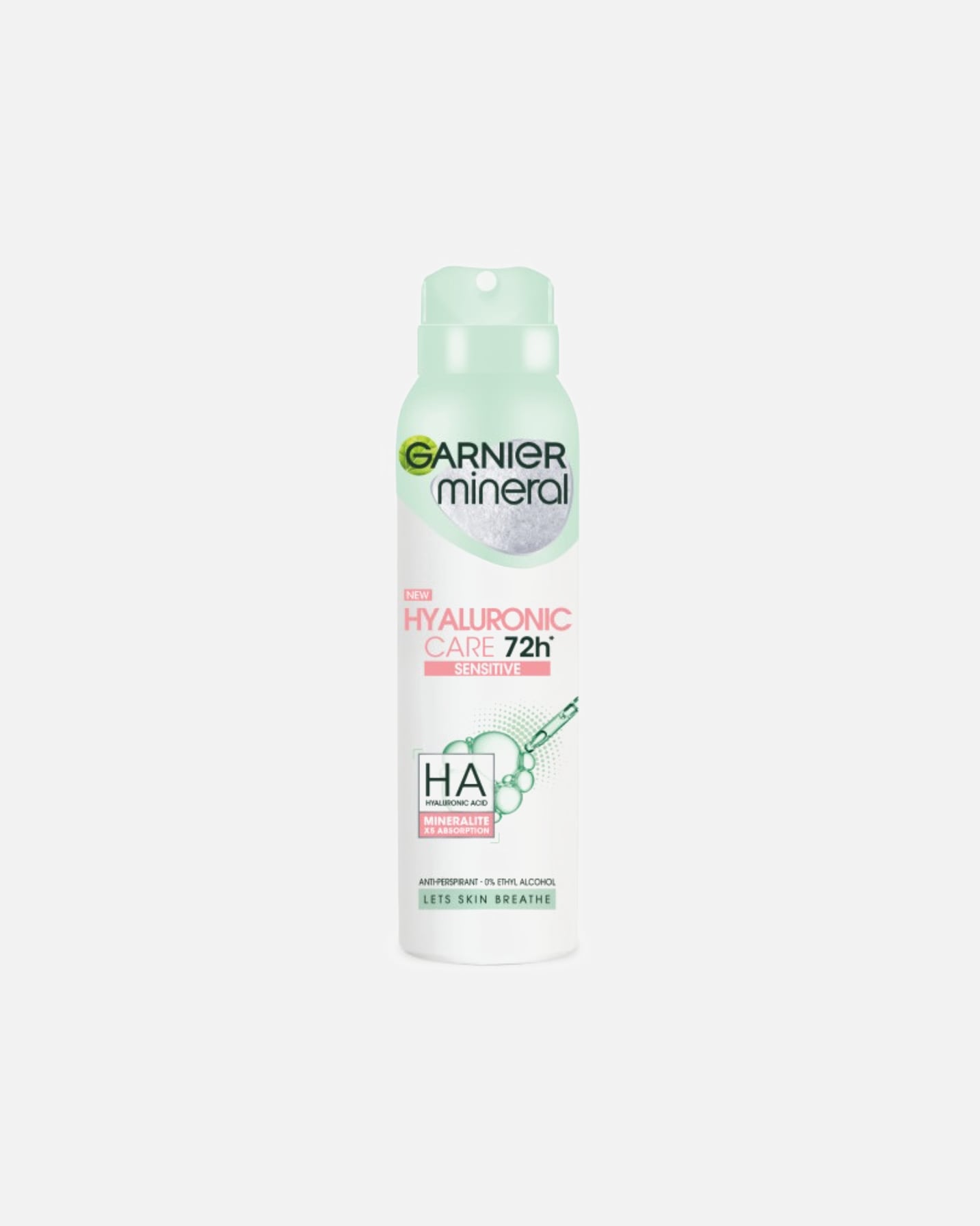 Dezodorant dla Kobieta Garnier Mineral Hyaluronic Care 150 ml