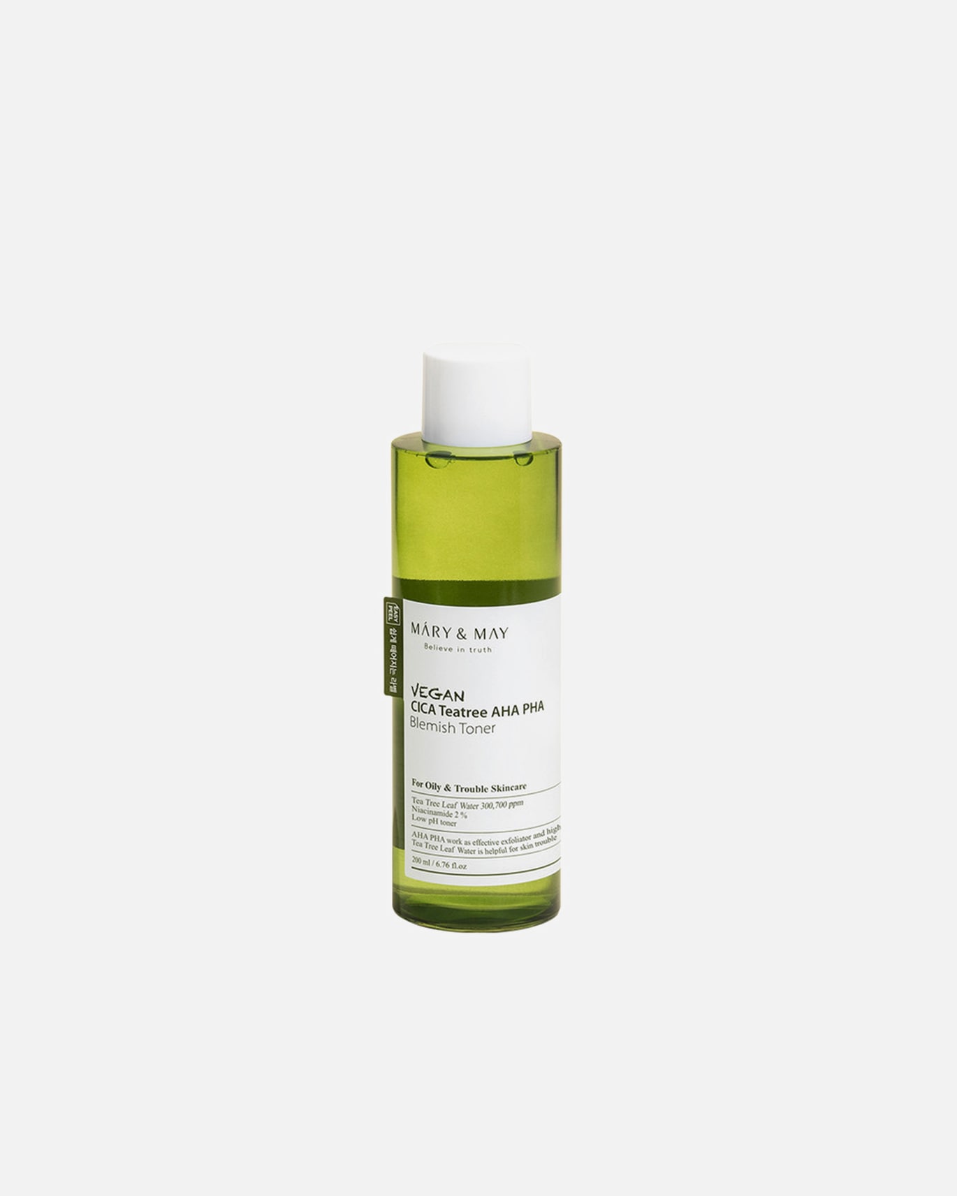 Tonik dla Unisex CICA Tea Tree AHA PHA Toner 200 ml
