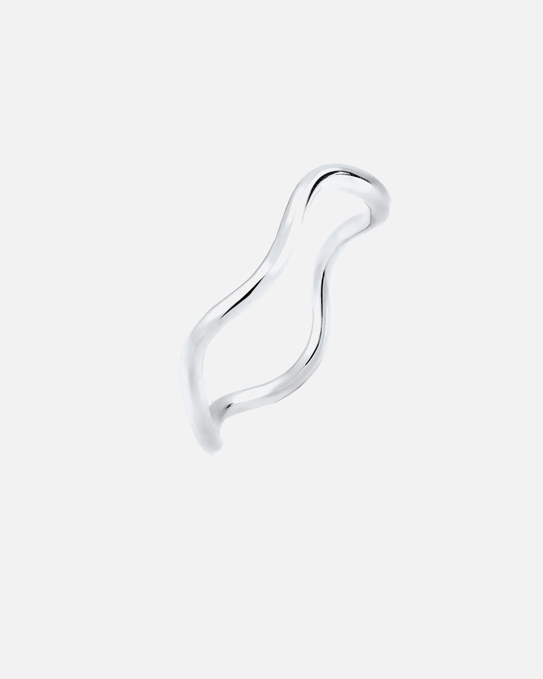 Pierścionek dla Kobieta Elli Damskie fale Minimal Geo Trend w srebrze próby 925 Sterling Silver 52