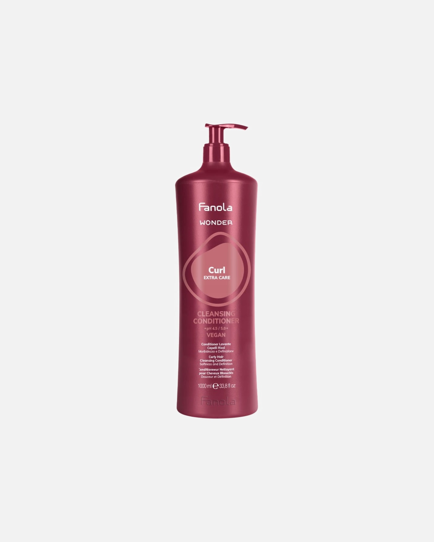 Odżywka do włosów do spłukiwania dla Kobieta Fanola Wonder Curl Extra Care 1000 ml