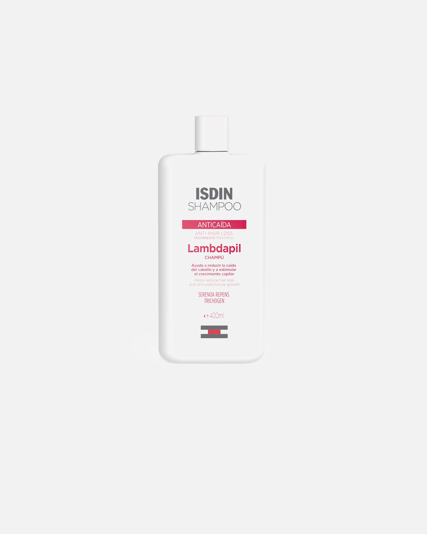 Szampon do włosów dla Unisex ISDIN Szampon przeciw wypadaniu włosów LAMBDAPIL 400 ml