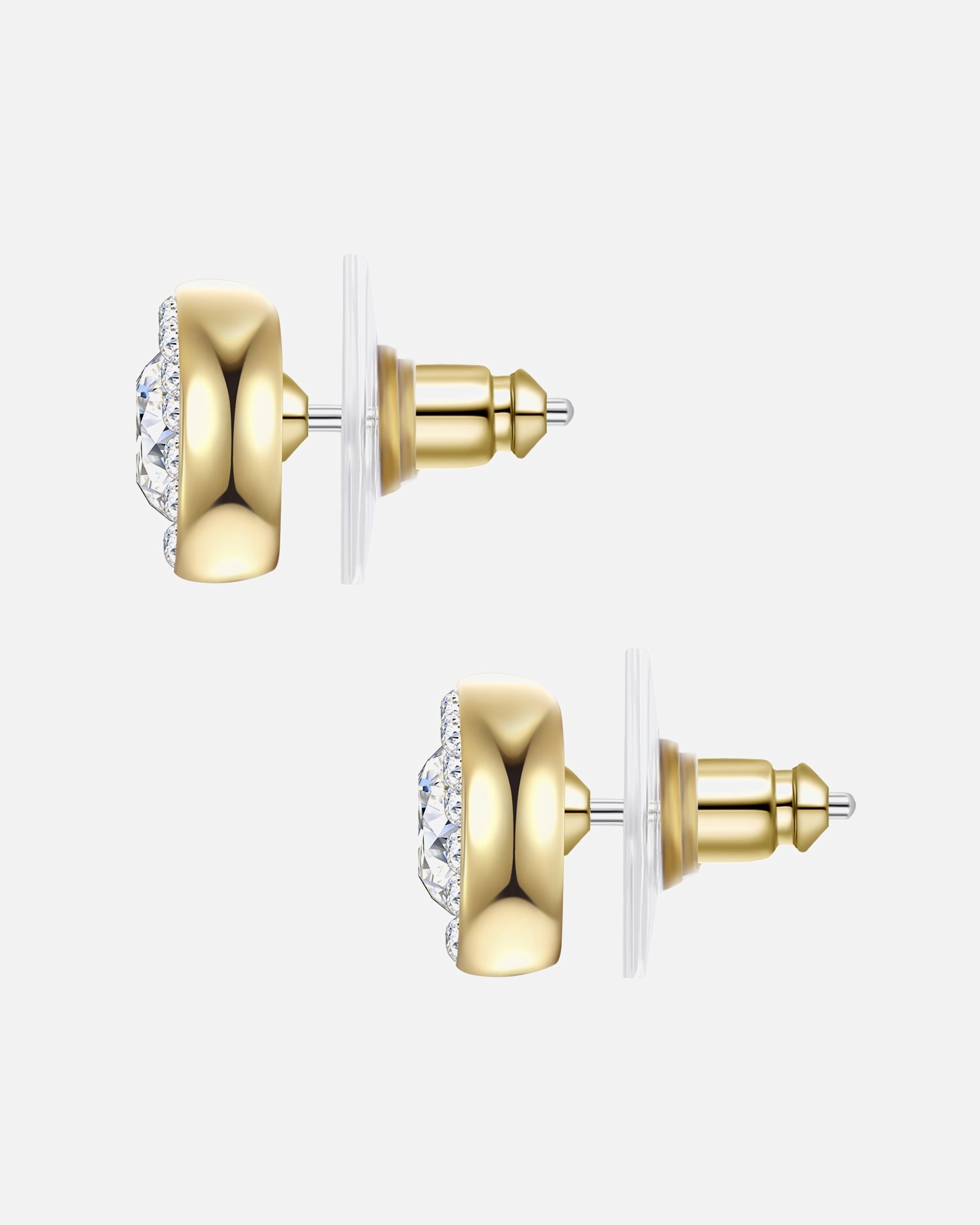 Kolczyki dla Kobieta Yokoamii Kolczyki z Stop metali w Żółte złoto 11,3 mm