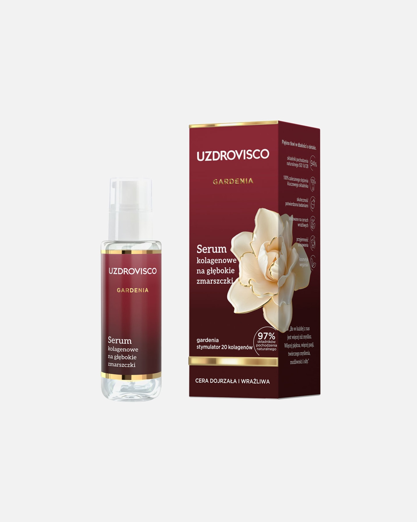 Emulsja do twarzy dla Kobieta Uzdrovisco Gardenia 30 ml
