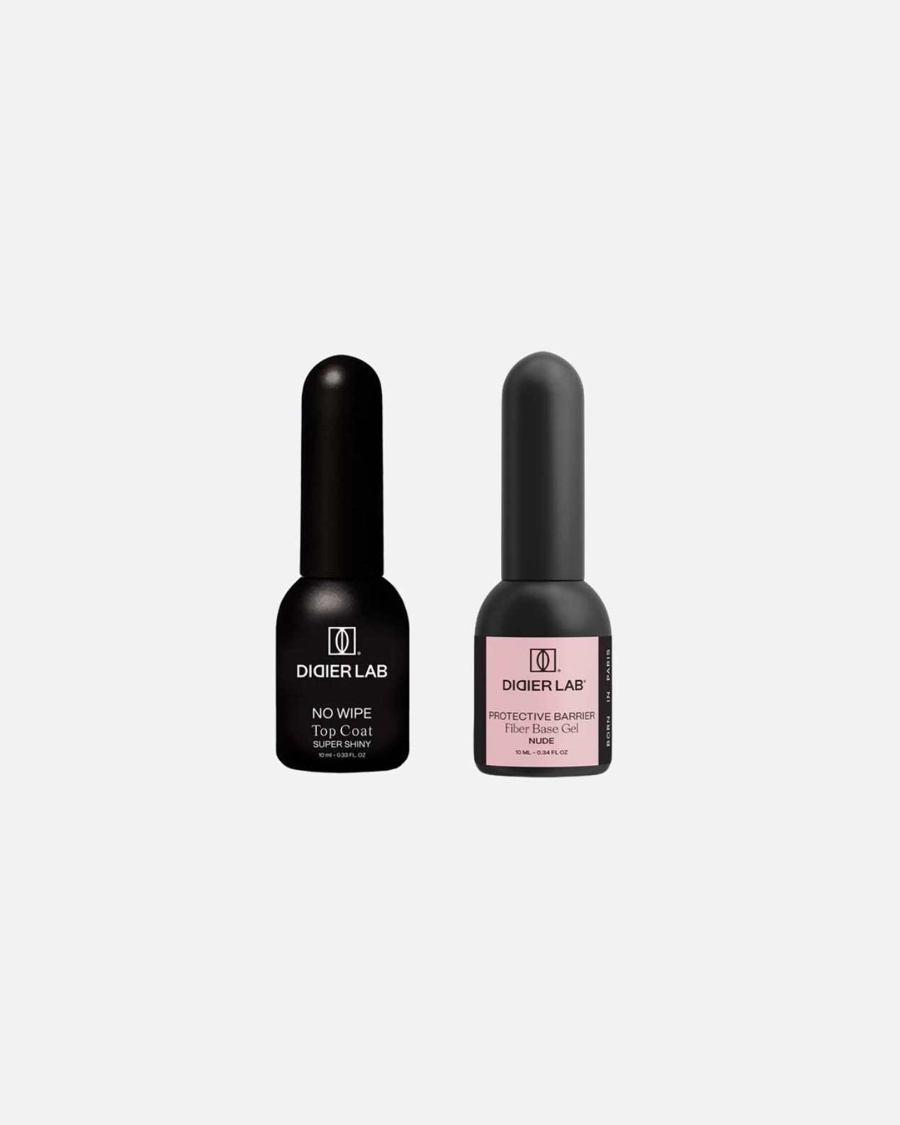 Zestaw lakierów do paznokci dla Unisex Didier LAB Regenerująca baza + Top Coat 1 sztuka