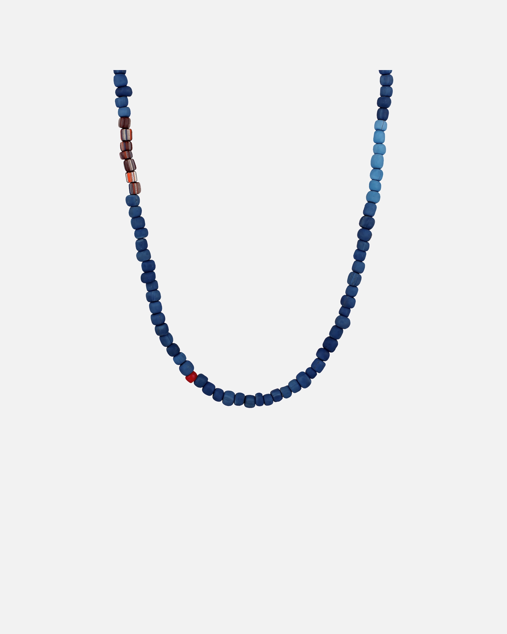 Naszyjnik dla Mężczyzna KUZZOI Męskie koraliki brązowe Urban Style ze srebra próby 925 Sterling Silver 50