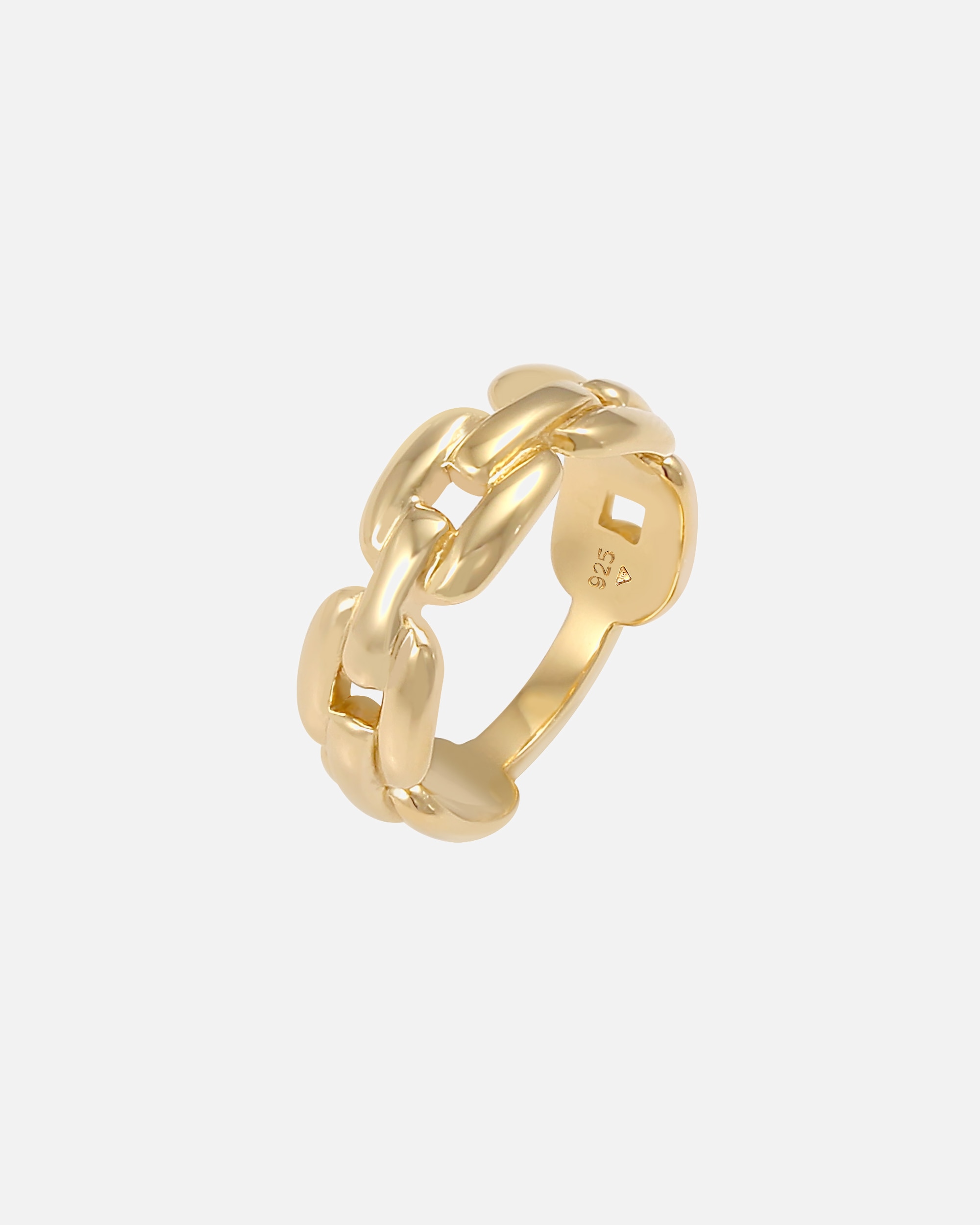 Pierścionek dla Kobieta Elli Ladies Links Oval Chain Look Trend Blogger w 925 Sterling Silver 52