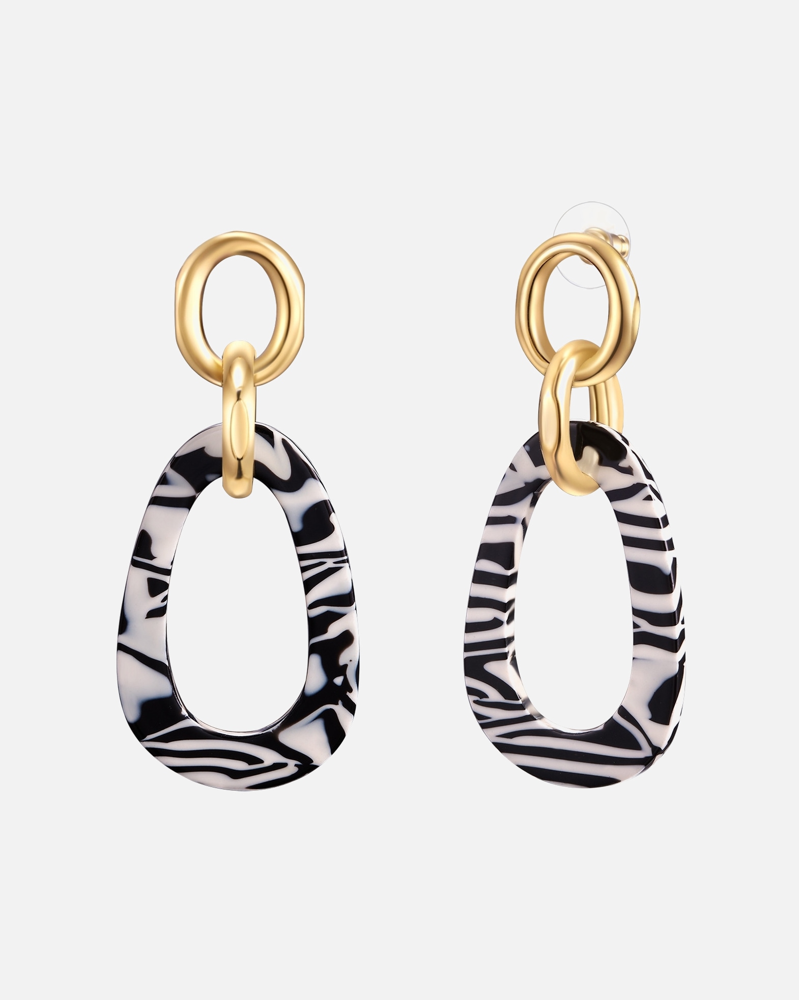 Kolczyki dla Kobieta Stop metali Akryl 70,5 mm