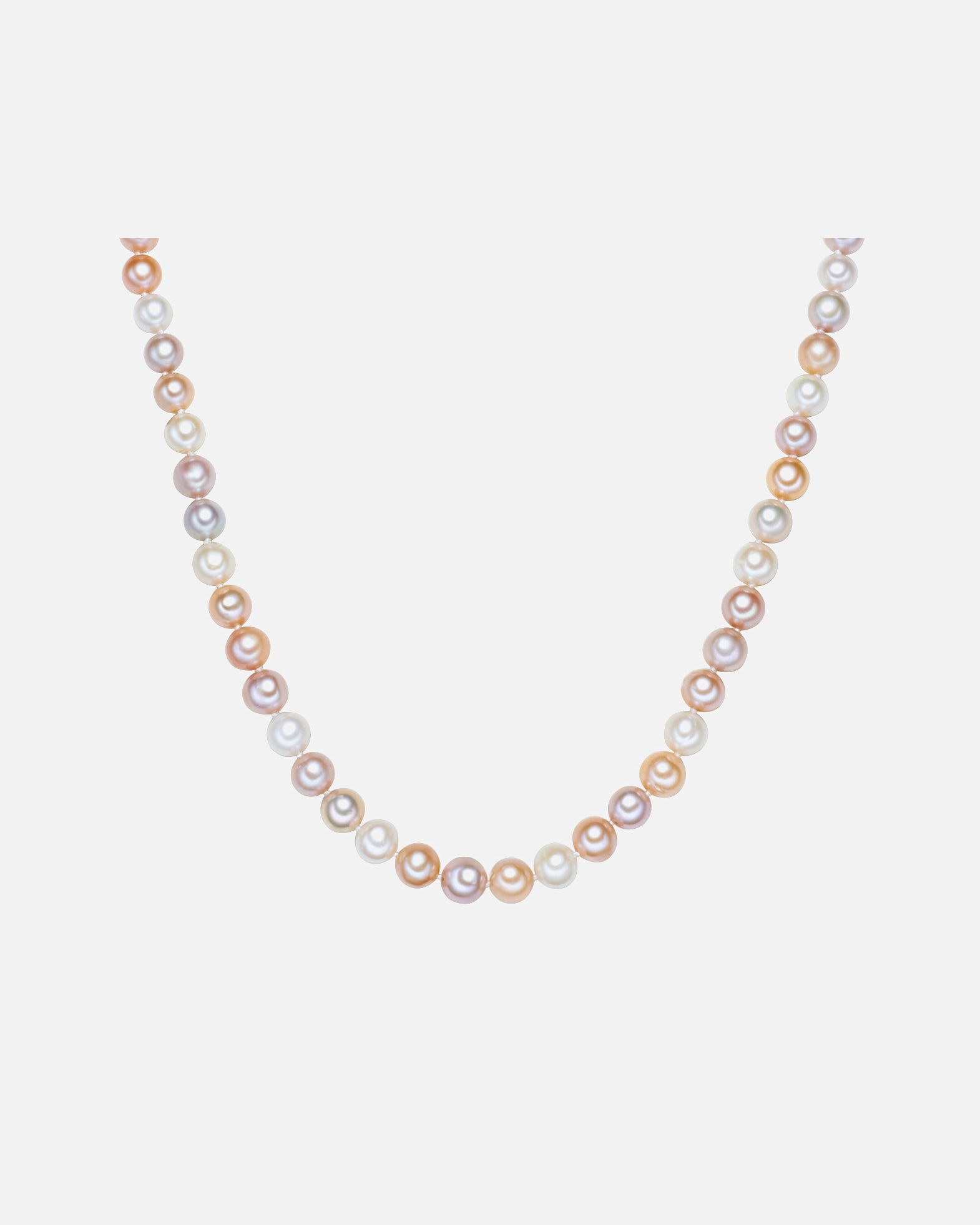 Naszyjnik dla Kobieta Valero Pearls Łańcuszek Perła hodowlana słodkowodna Wielokolorowy 70 cm