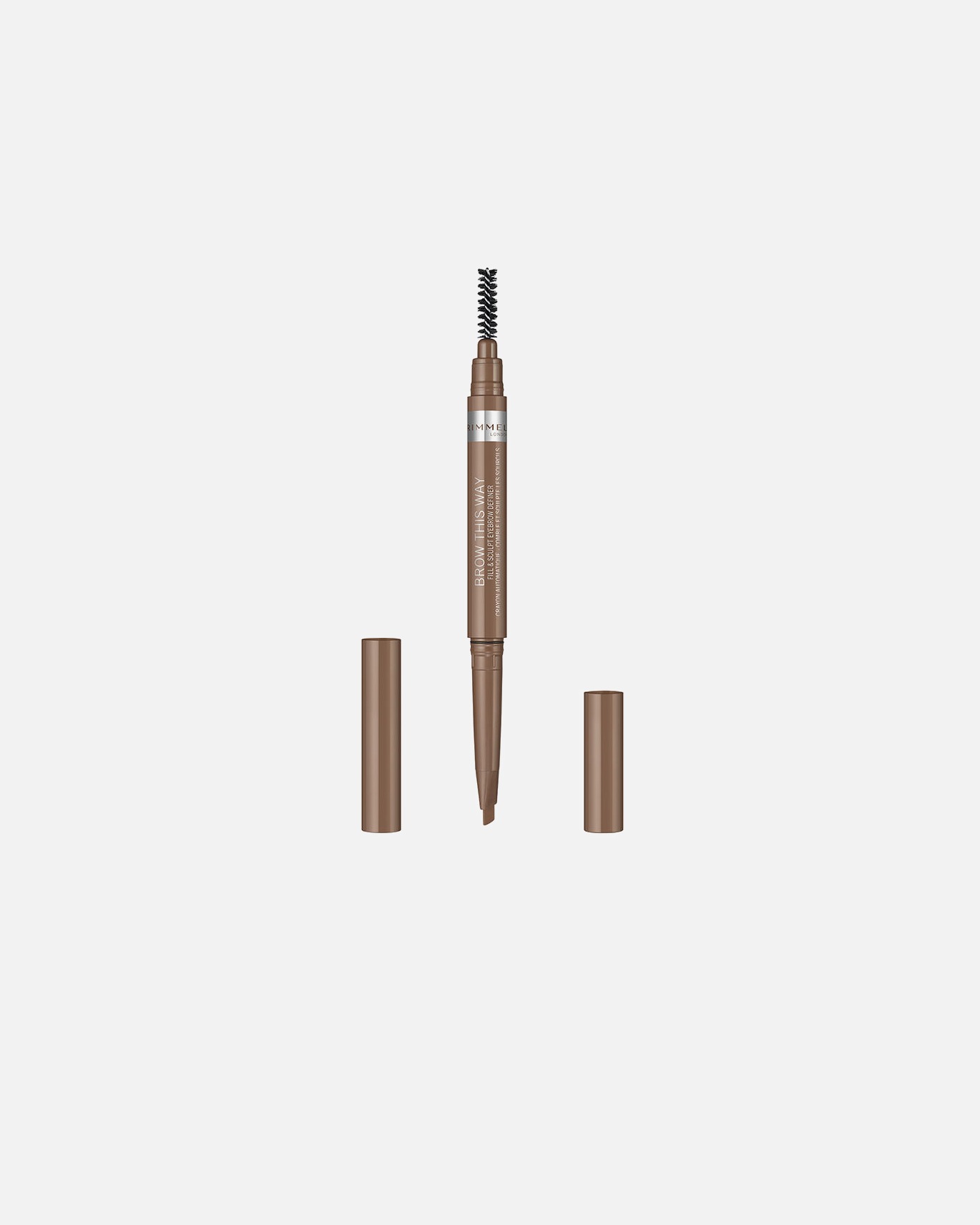 Kredka do brwi dla Unisex Rimmel London Brow This Way Fill & Sculpt 001 Blonde