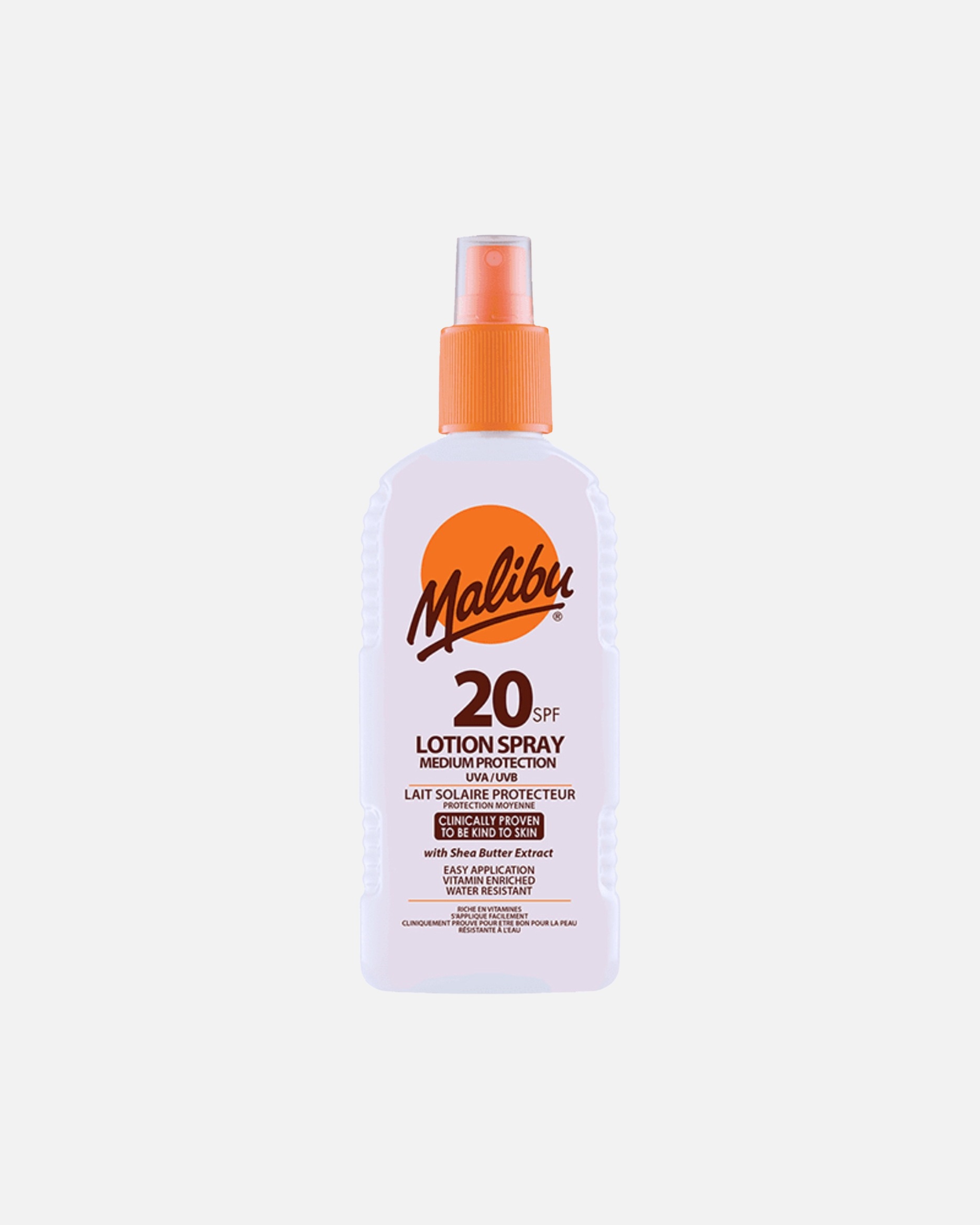 Spray do opalania dla Unisex Lotion Spray balsam przeciwsłoneczny ochronny w sprayu SPF20 200 ml