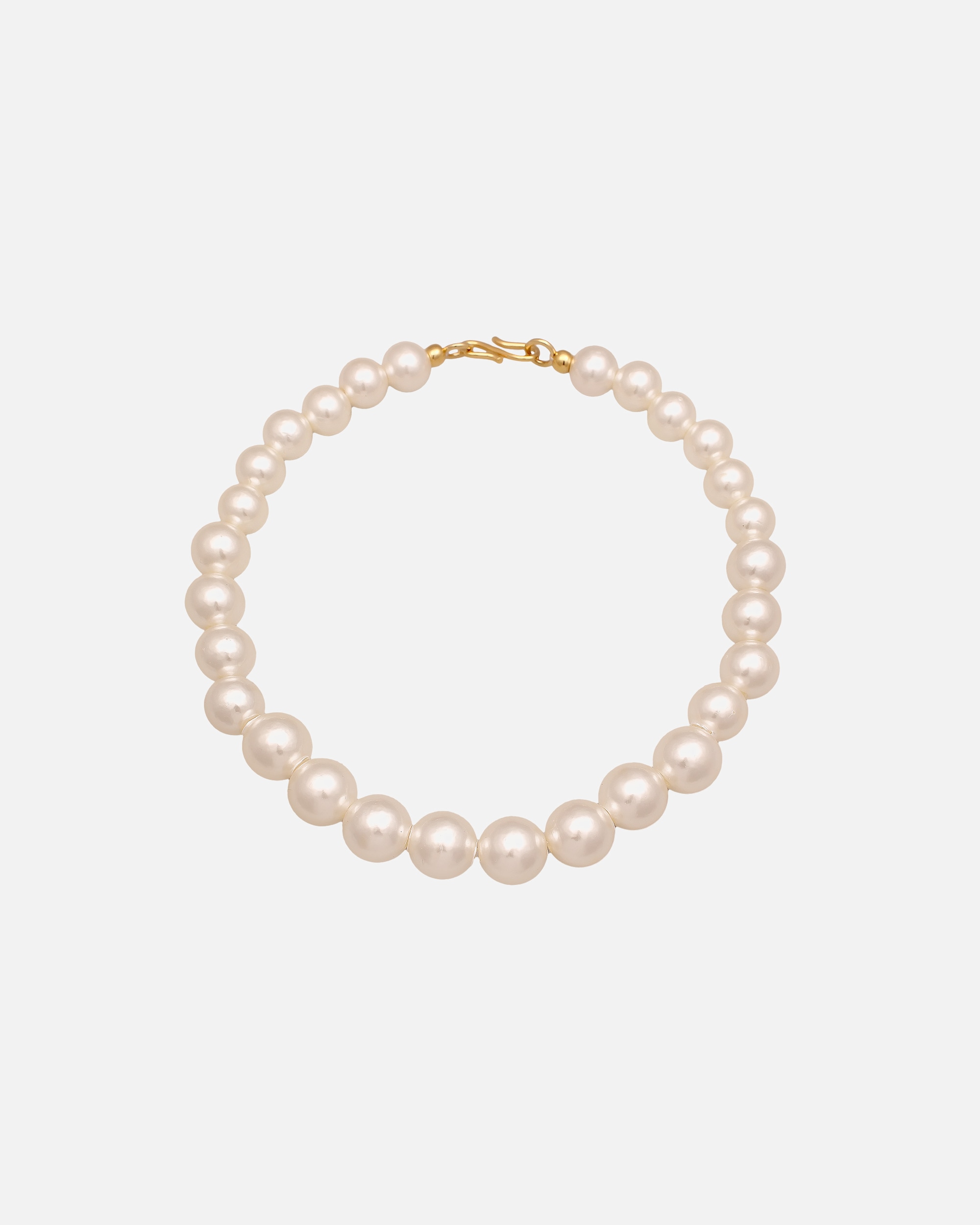 Naszyjnik dla Kobieta Elli Damski elegancki z synt. perłami z pozłacanego srebra próby 925 40