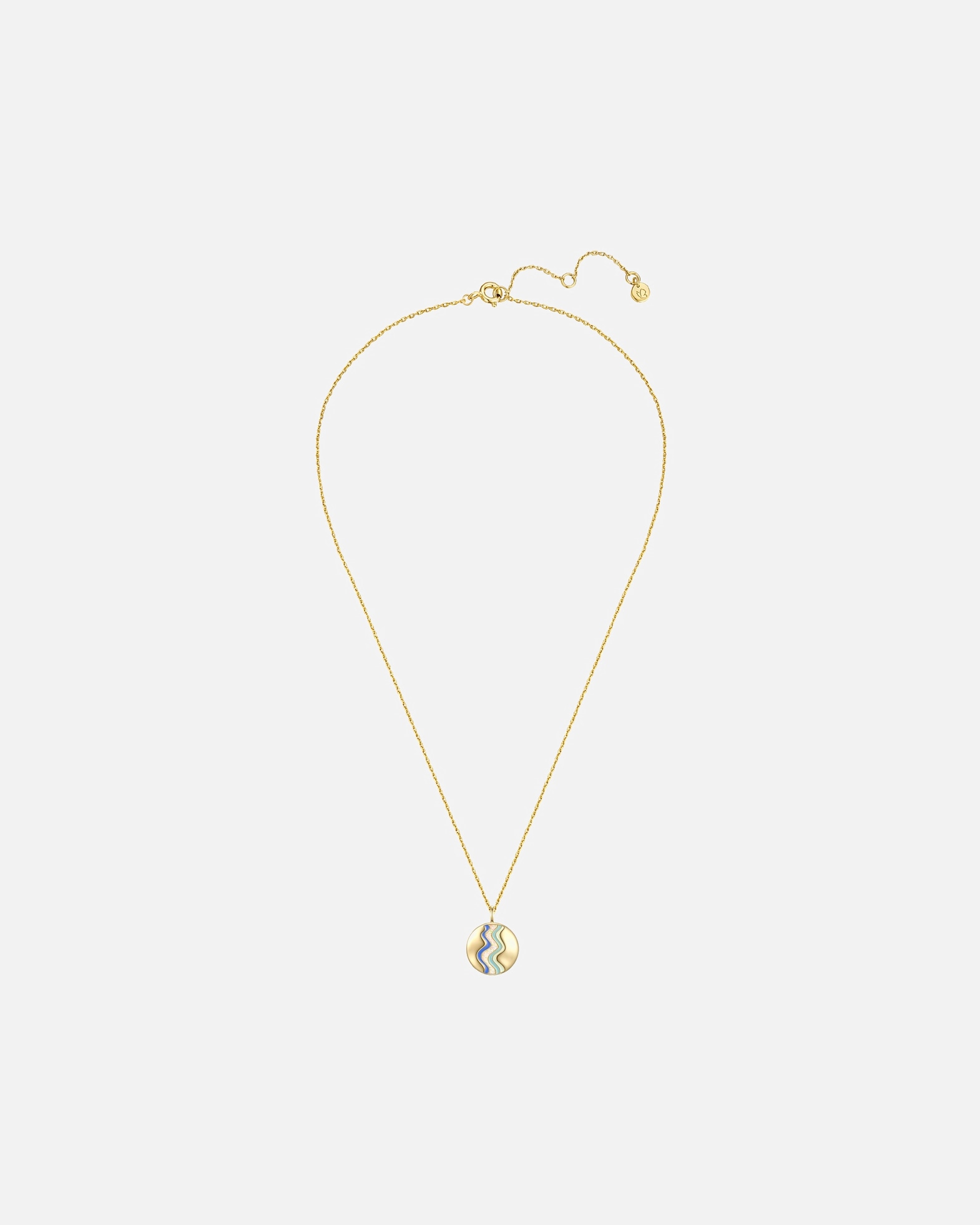 Naszyjnik dla Kobieta Glanzstücke München Łańcuszek Srebro wysokiej próby Żółte złoto 40,0 cm Basiskette + 5,0 cm Verlängerung