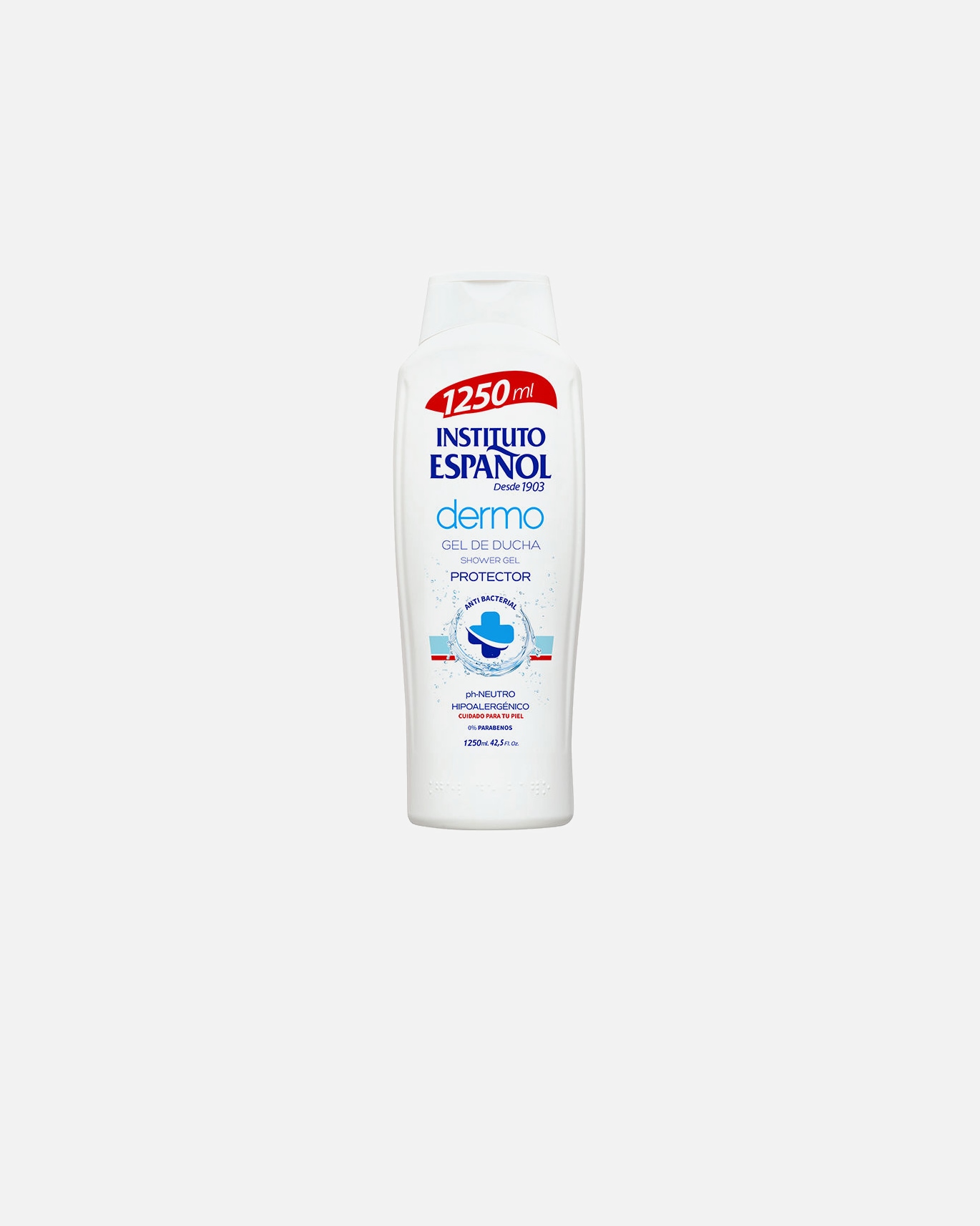 Żel pod prysznic dla Unisex Instituto Español Żel pod prysznic DERMO 1250 ml