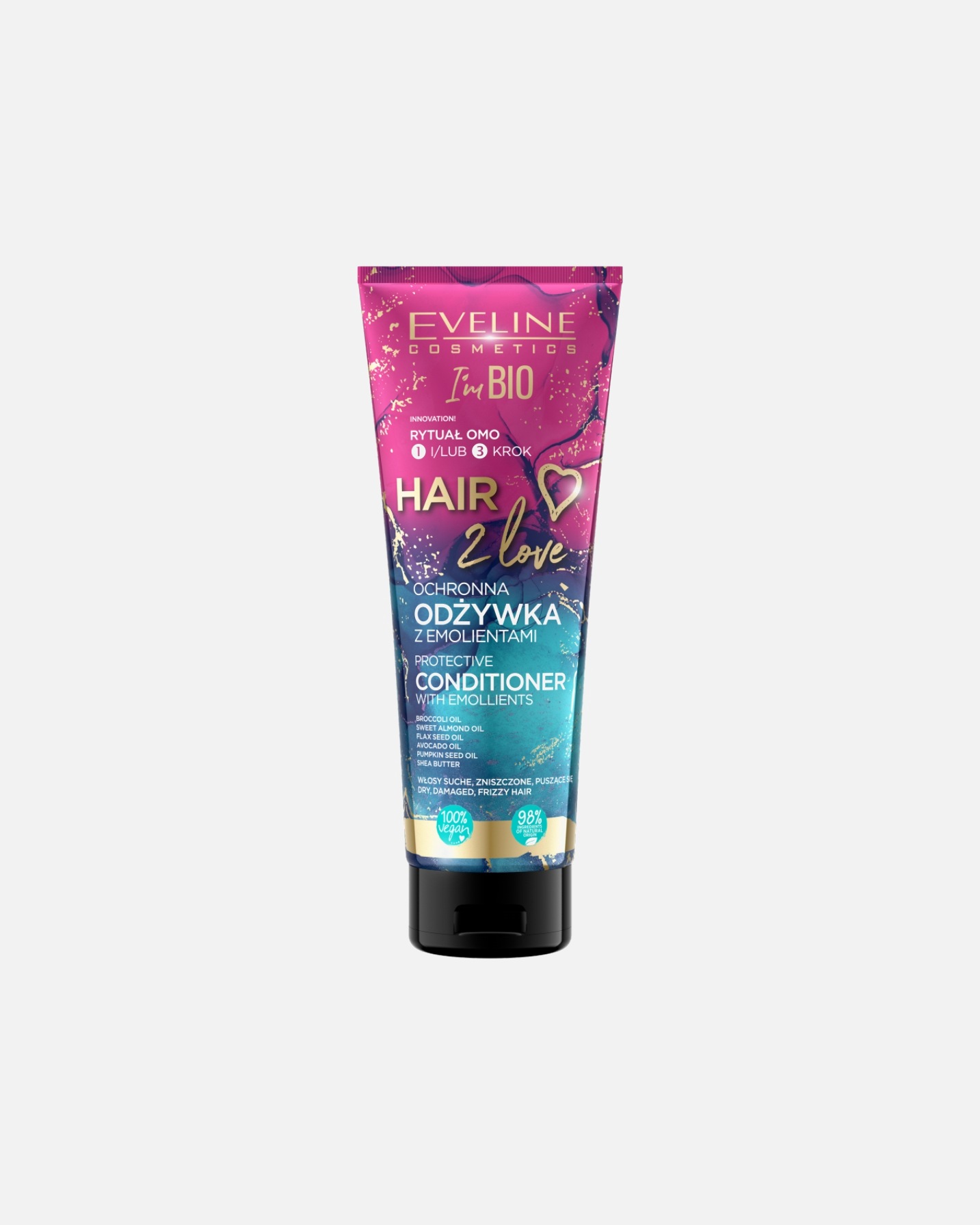 Odżywka do włosów do spłukiwania dla Kobieta Eveline Cosmetics Hair 2 Love 250 ml