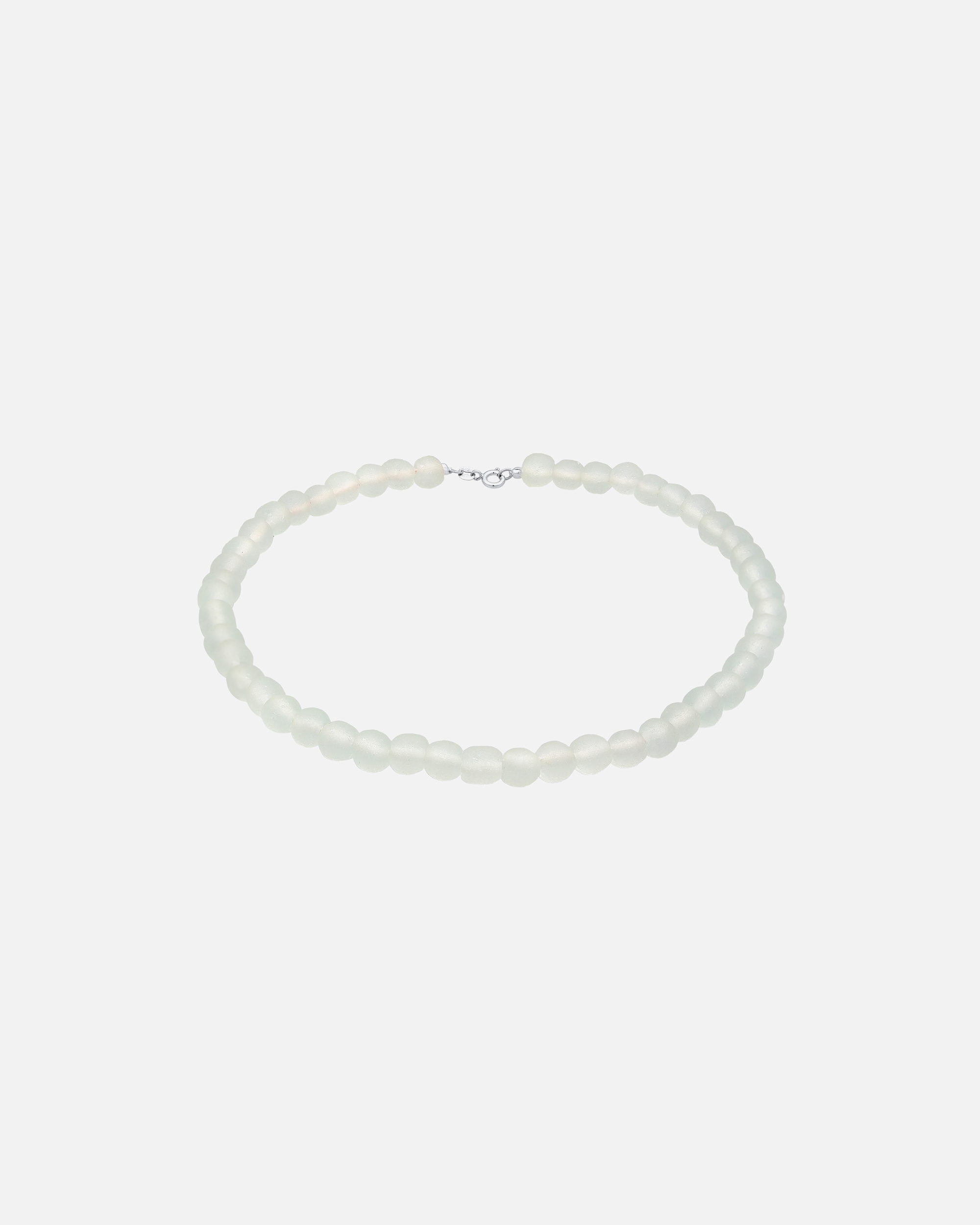 Naszyjnik dla Kobieta Elli Damski Trend Basic ze szklanymi koralikami w srebrze próby 925 Sterling Silver 38