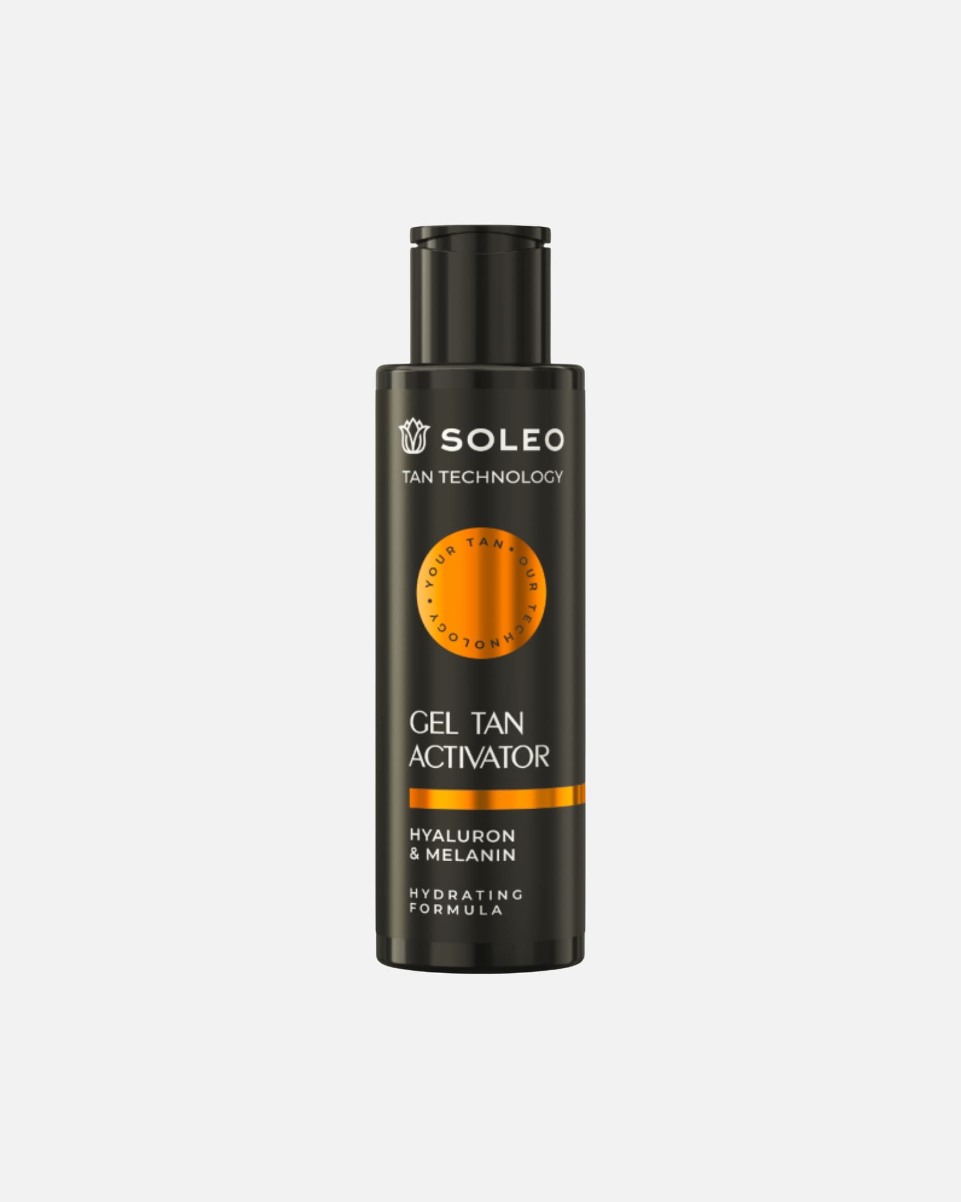 Balsam do opalania dla Unisex Soleo Default Brand Line Żelowy przyspieszacz opalania z kwasem hialuronowym 125 ml