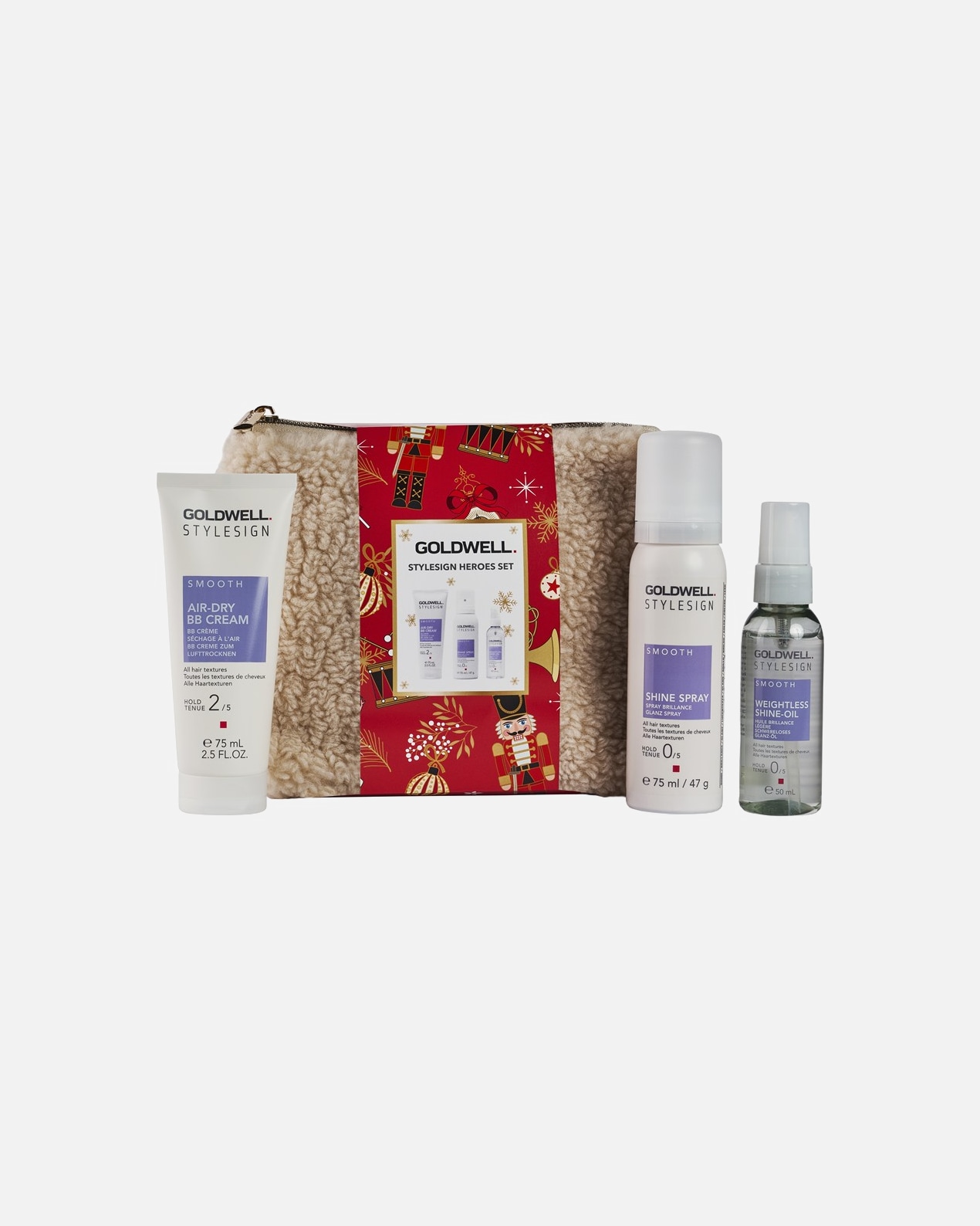 Zestaw do pielęgnacji włosów dla Kobieta Goldwell StyleSign Heros Set 1 sztuka