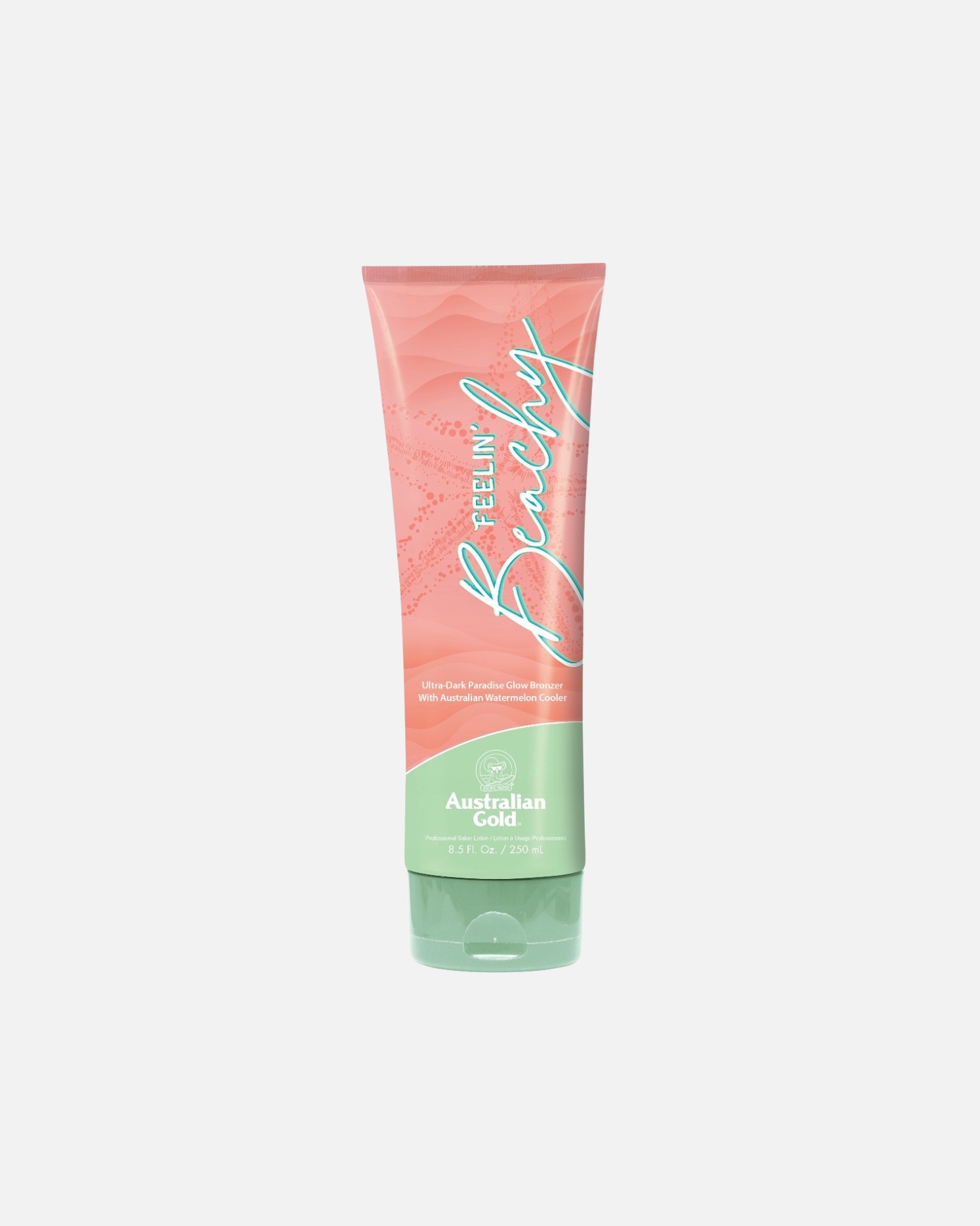 Samoopalacz dla Unisex Australian Gold Feelin' Beachy balsam brązujący na solarium z masłem shea witaminami 250 ml