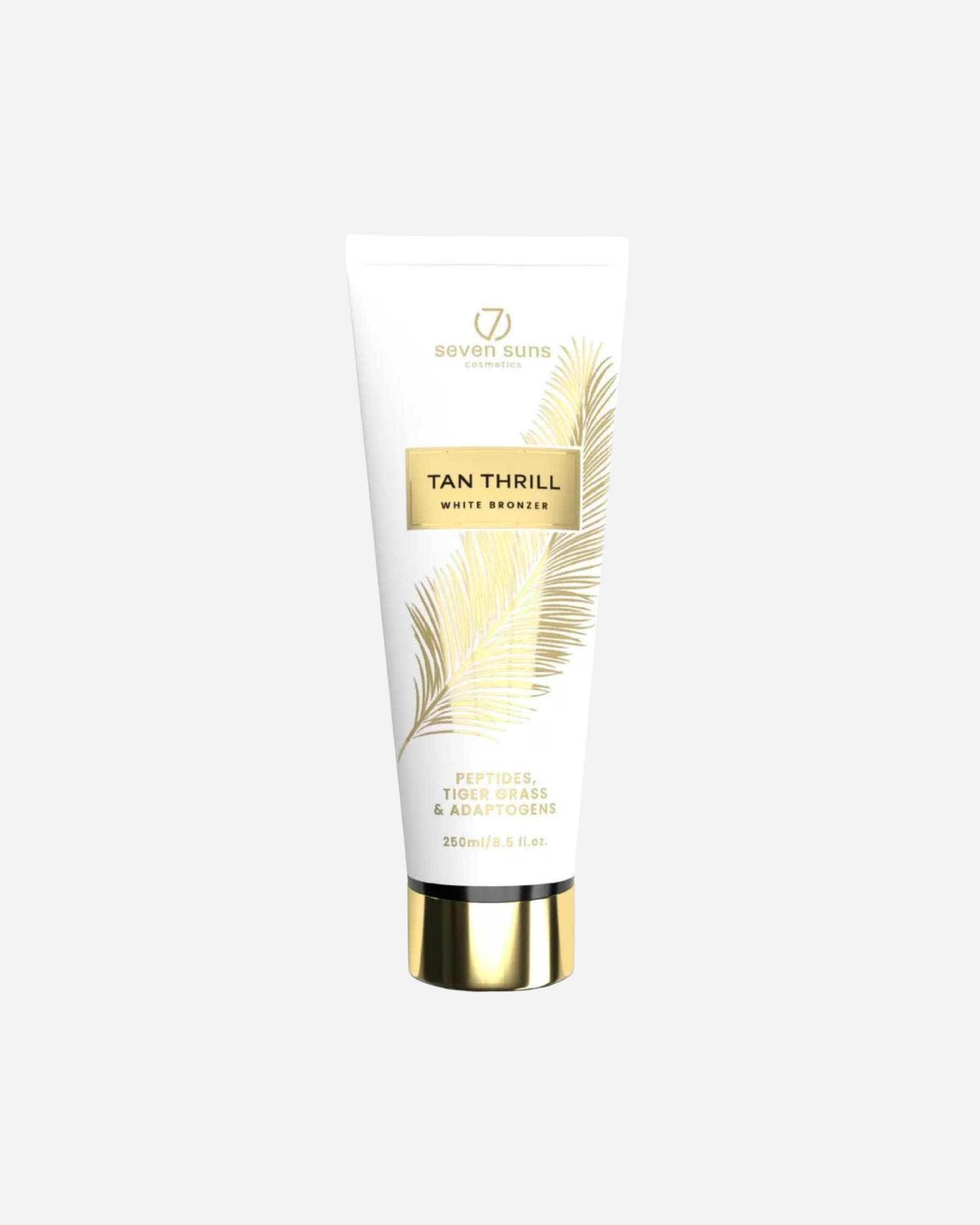 Samoopalacz dla Unisex 7suns Default Brand Line Tan Thrill rozświetlający bronzer przeciwzmarszczkowy z efektem ujędrnienia 250 ml