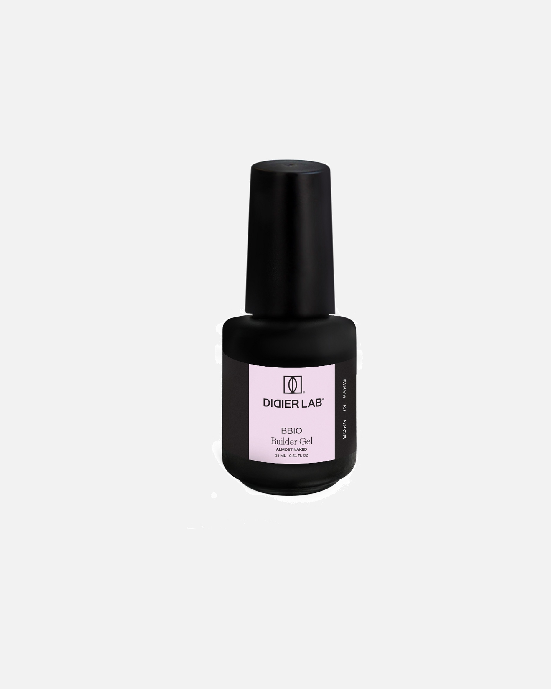 Lakier do paznokci dla Unisex Didier LAB Żel budujący w butelce BBIO almost naked