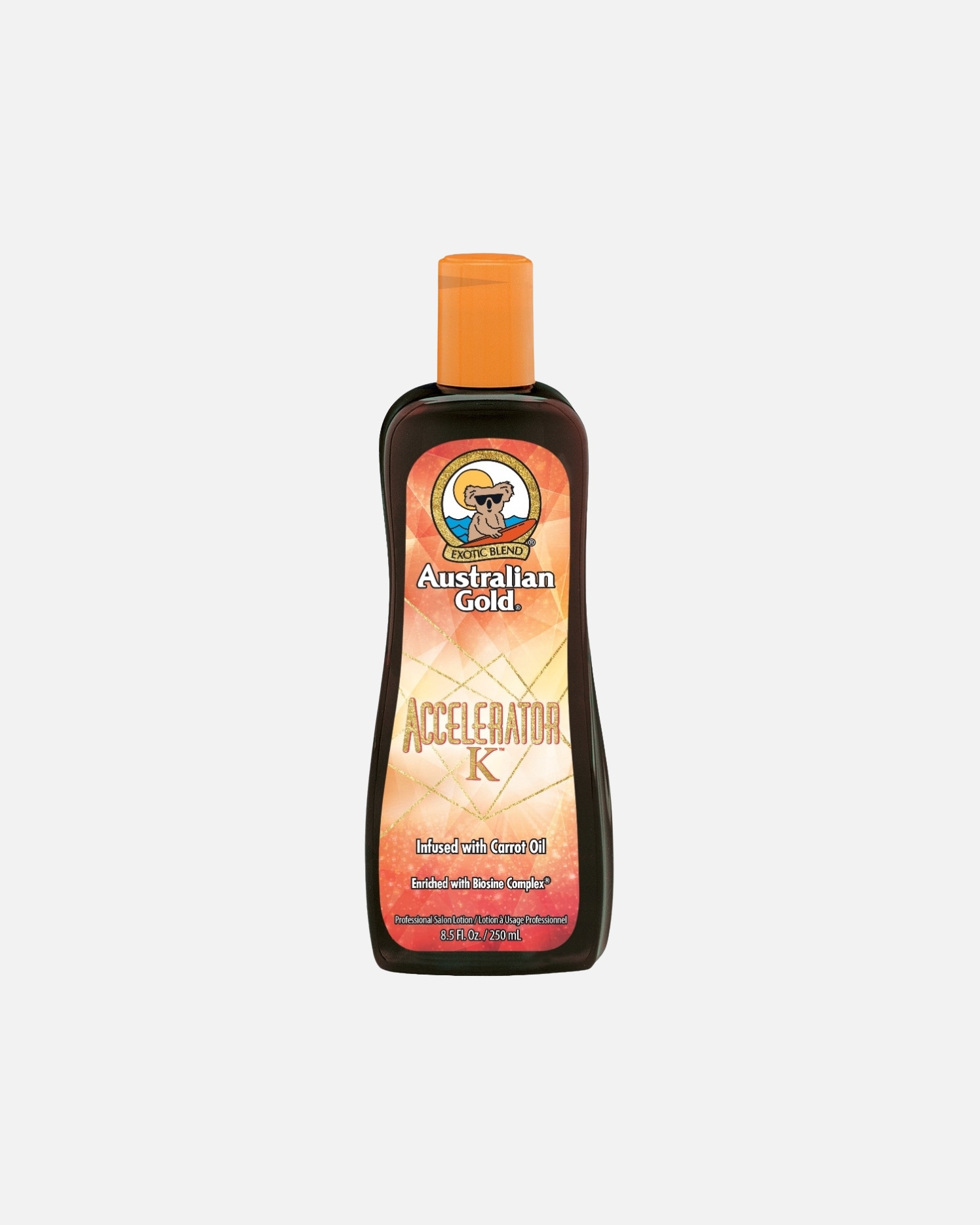 Balsam do opalania dla Unisex Australian Gold Balsam przyspieszający opalanie z olejem marchwiowym i witaminami 250 ml