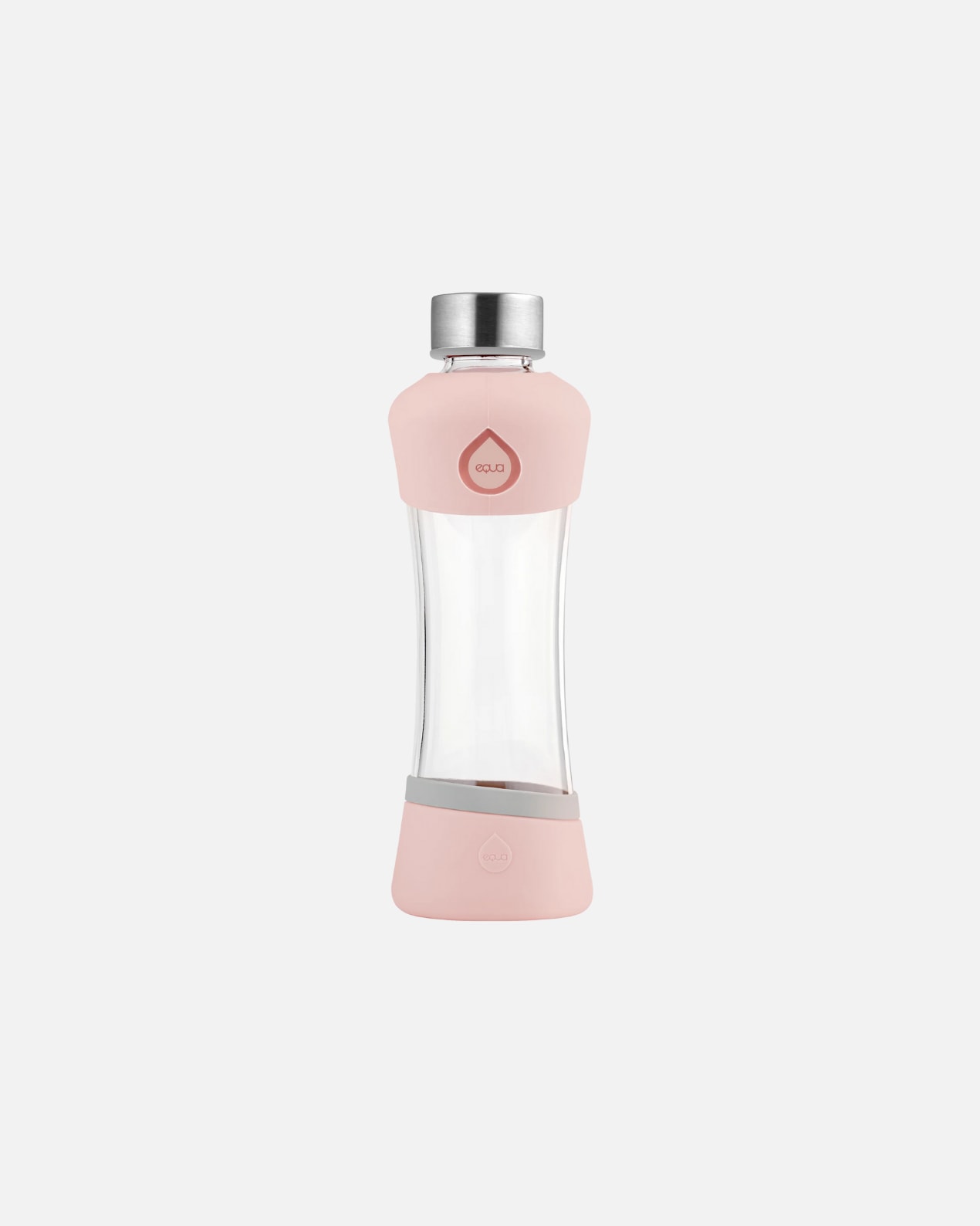 Bidon dla Unisex EQUA Szklana butelka, 550 ml Active Peach