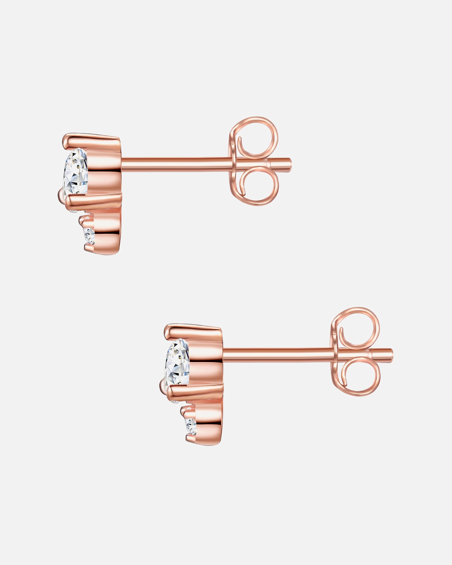 Kolczyki dla Kobieta Glanzstücke München Srebrne kolczyki sztyfty srebro wysokiej próby Cyrkonia srebrny 5,8 mm
