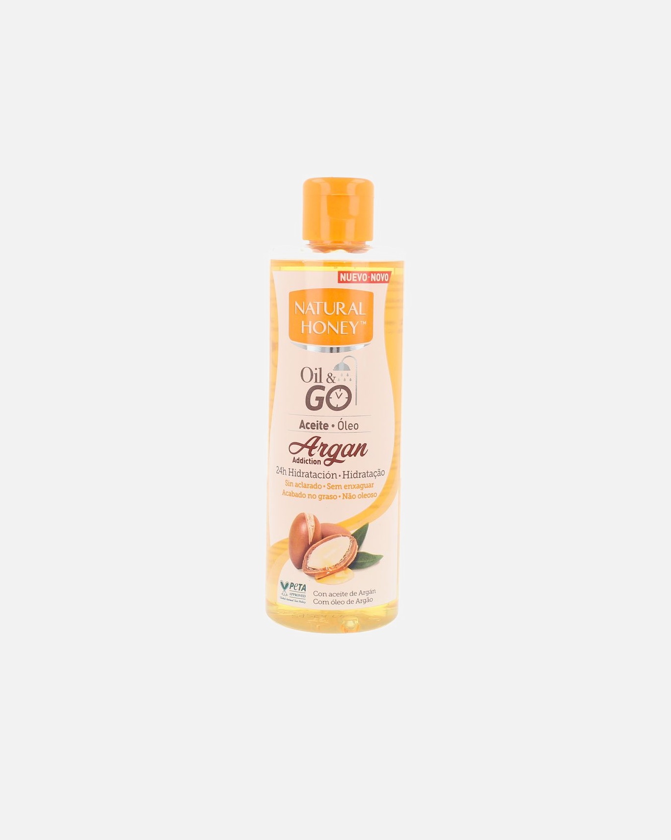 Krem do ciała dla Unisex Natural Honey ELIXIR DE ARGAN OIL & GO aceite corporal 250 ml